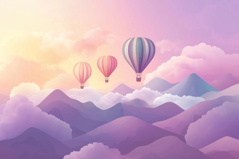 Dreamy Hot Air Balloons