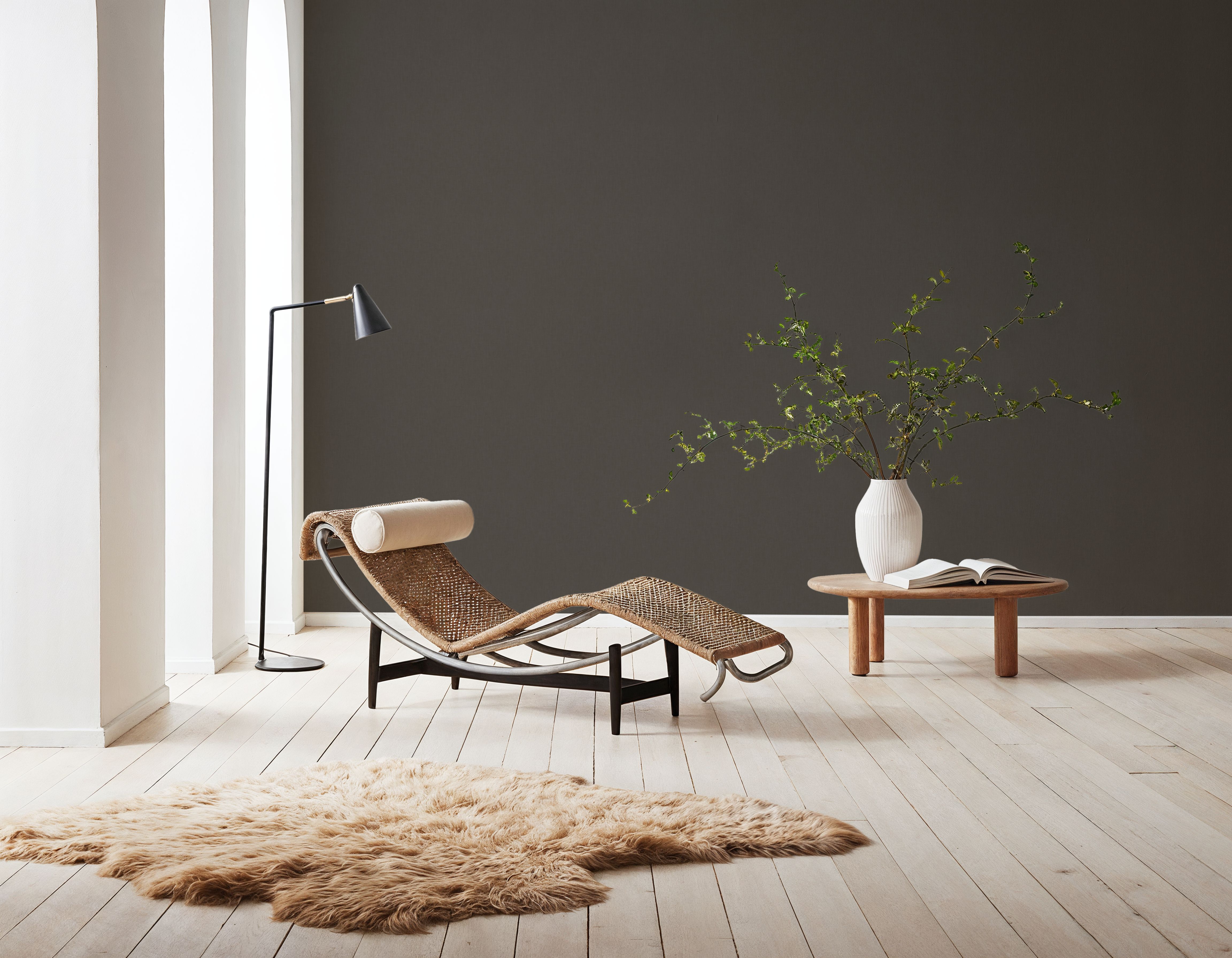 Linen Mist Murky Collection, Muted Brown