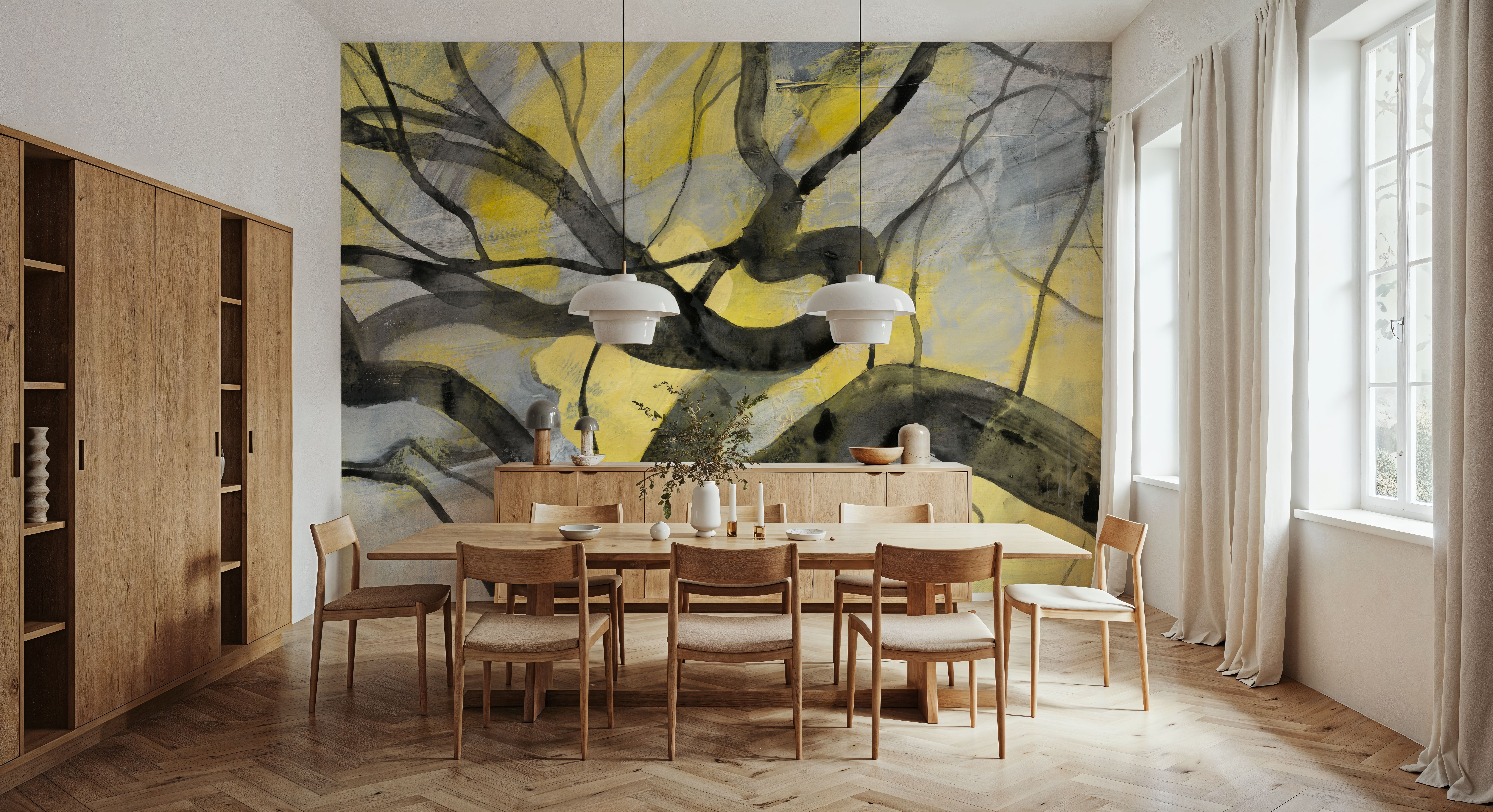 Twisted Trees, Papier peint