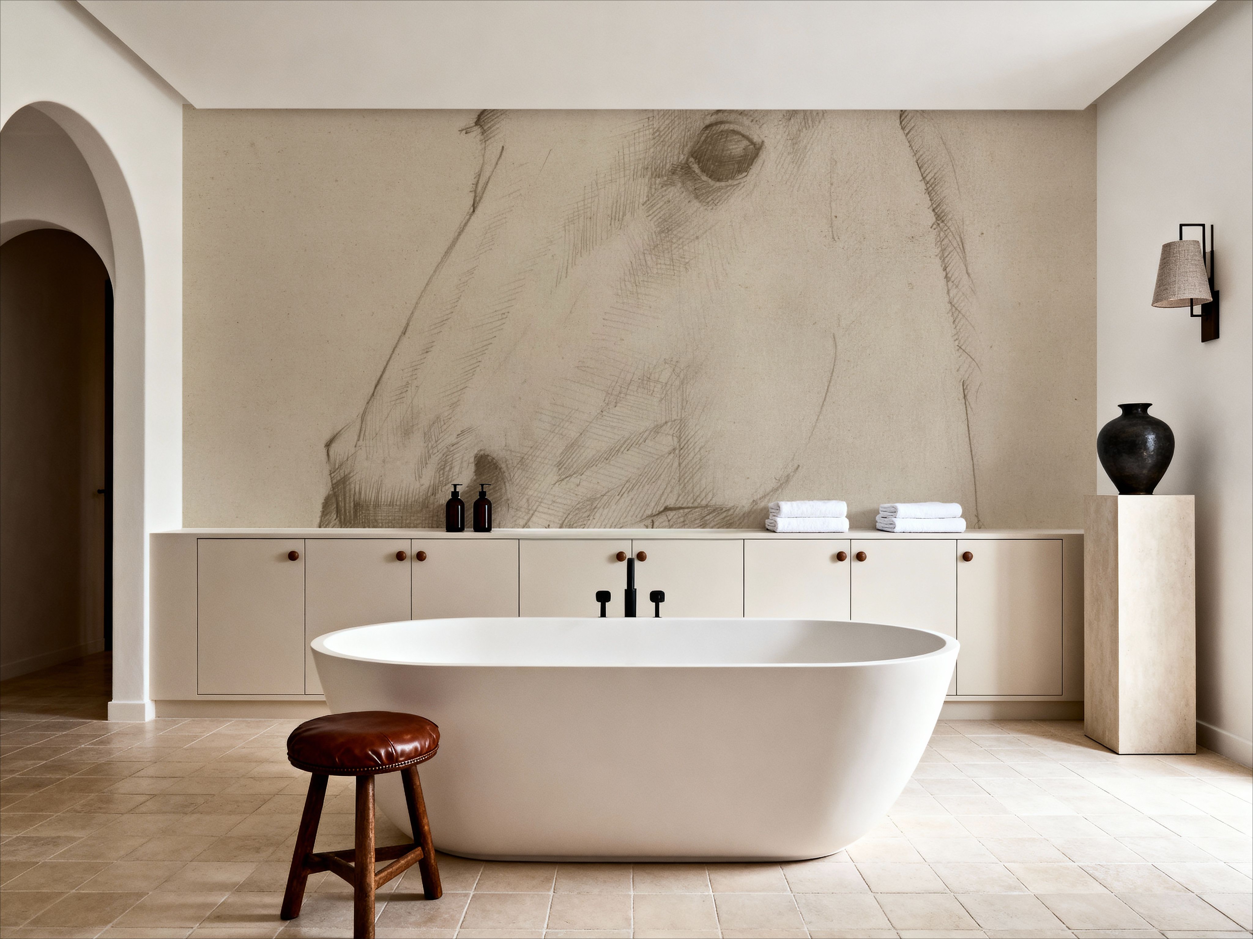 Caesar on Aged Paper