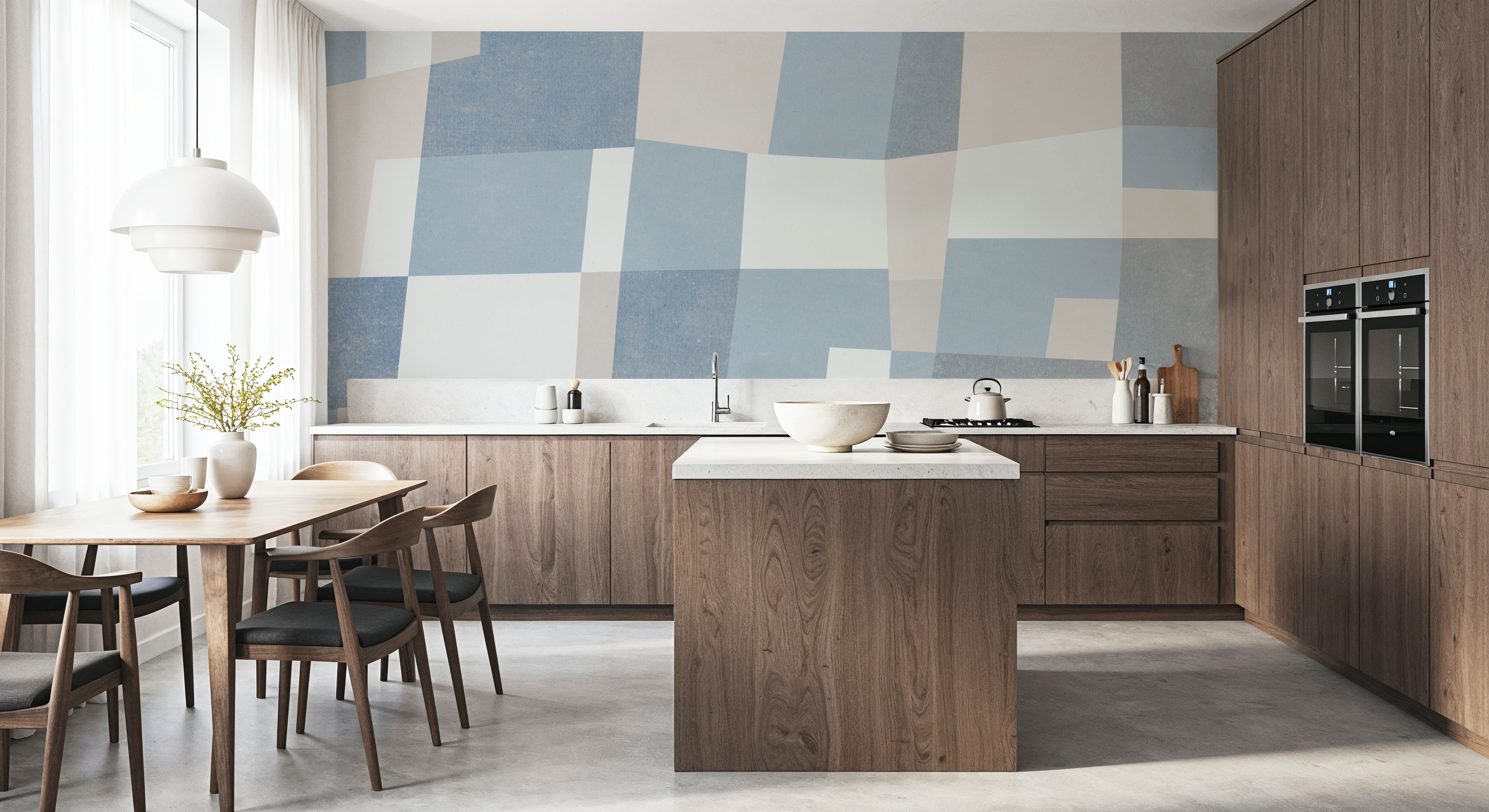 Abstract Fields, MIneral Blue