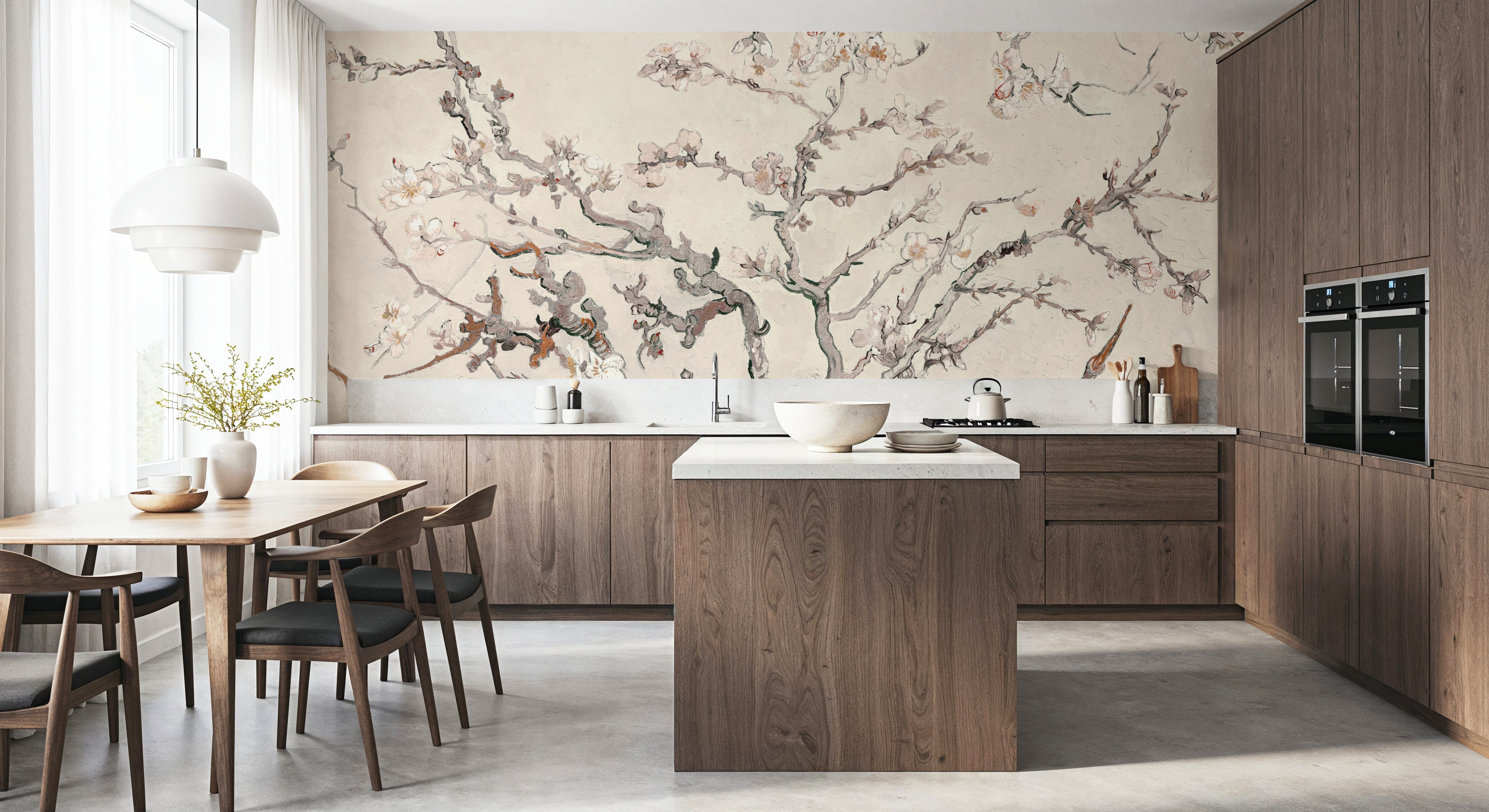 Almond Blossom, Cake, Tapet