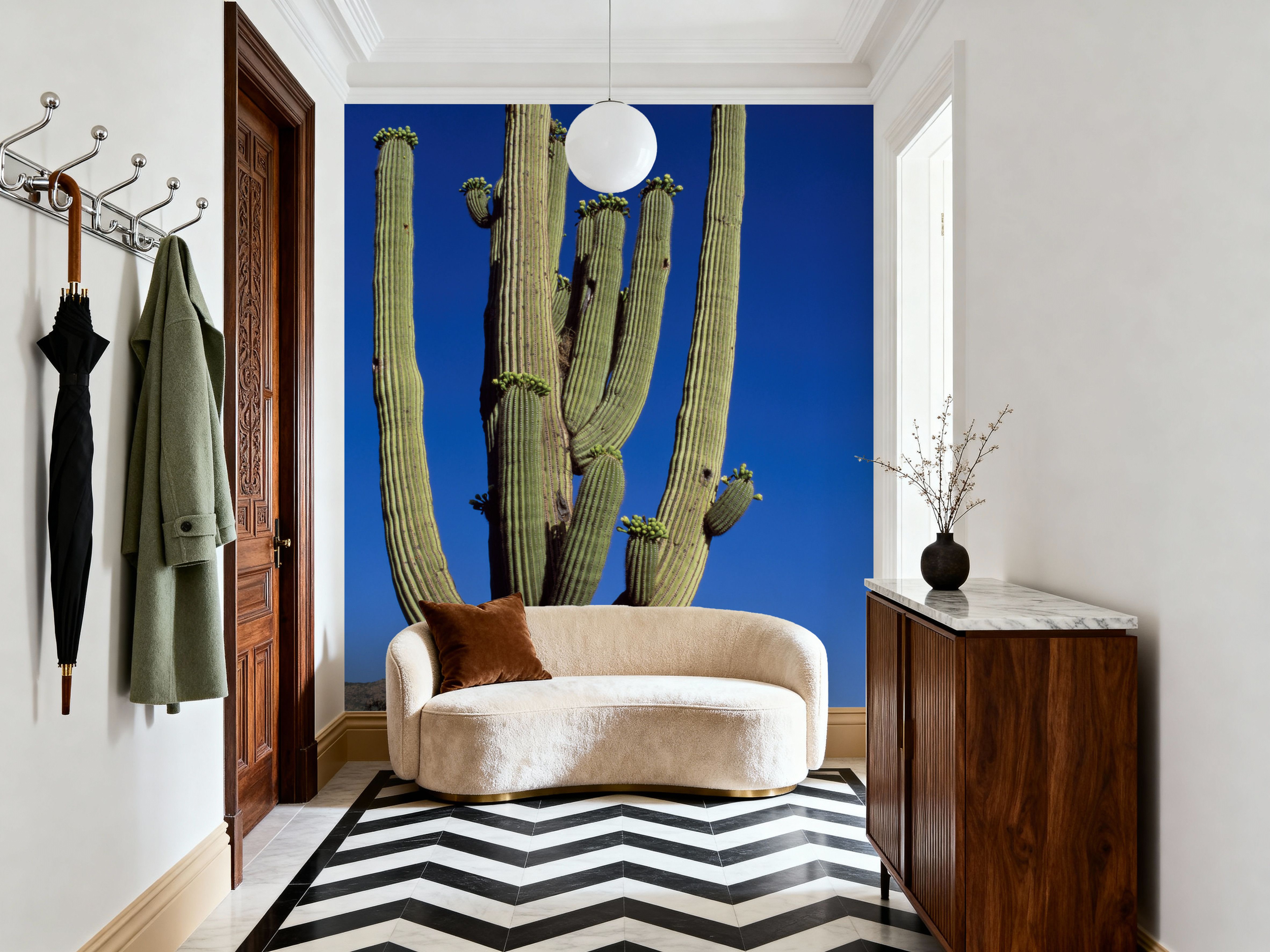 Moonlit Saguaro