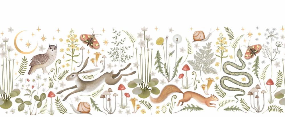 Fantasy Forest - Bright Mural