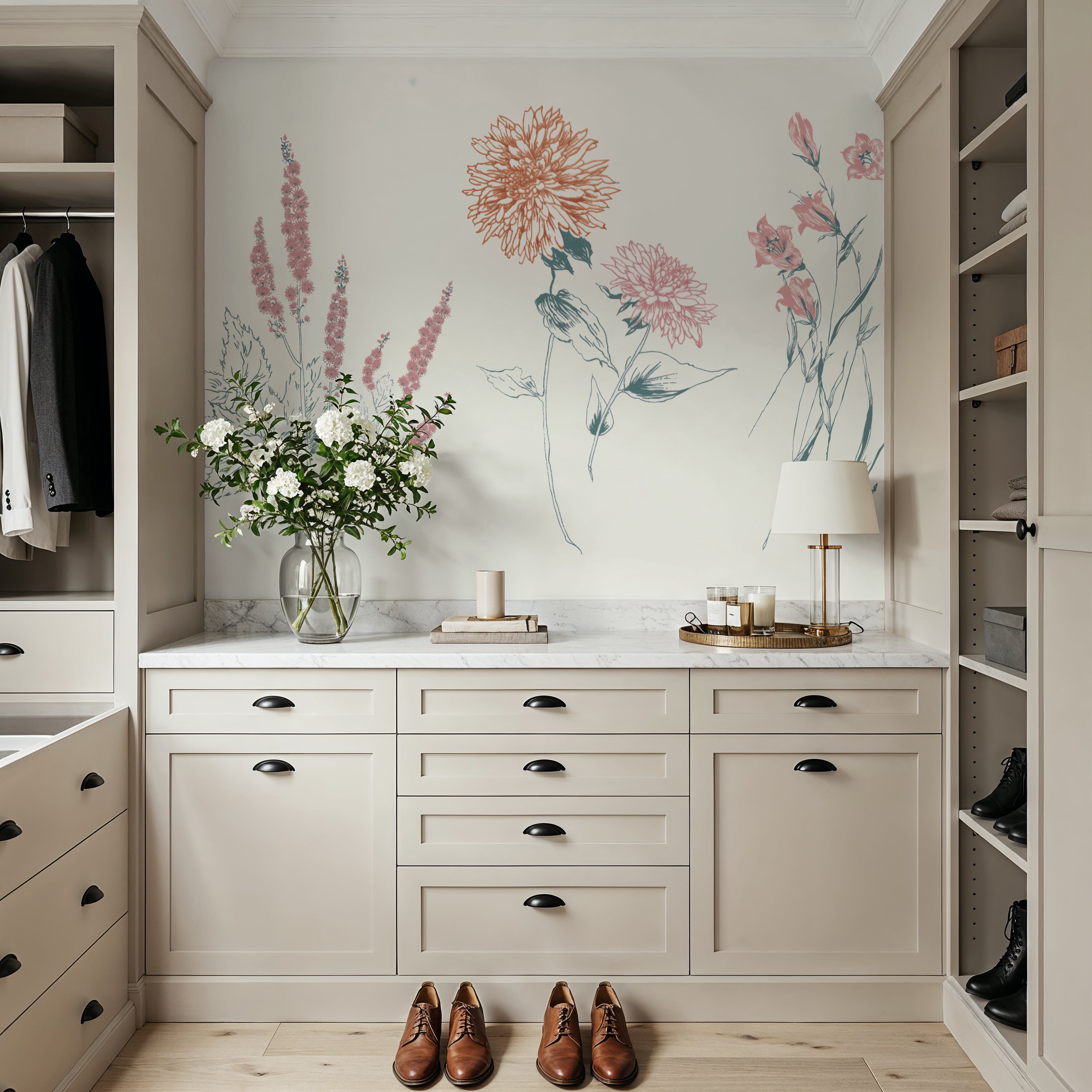 Flowers on White VIII