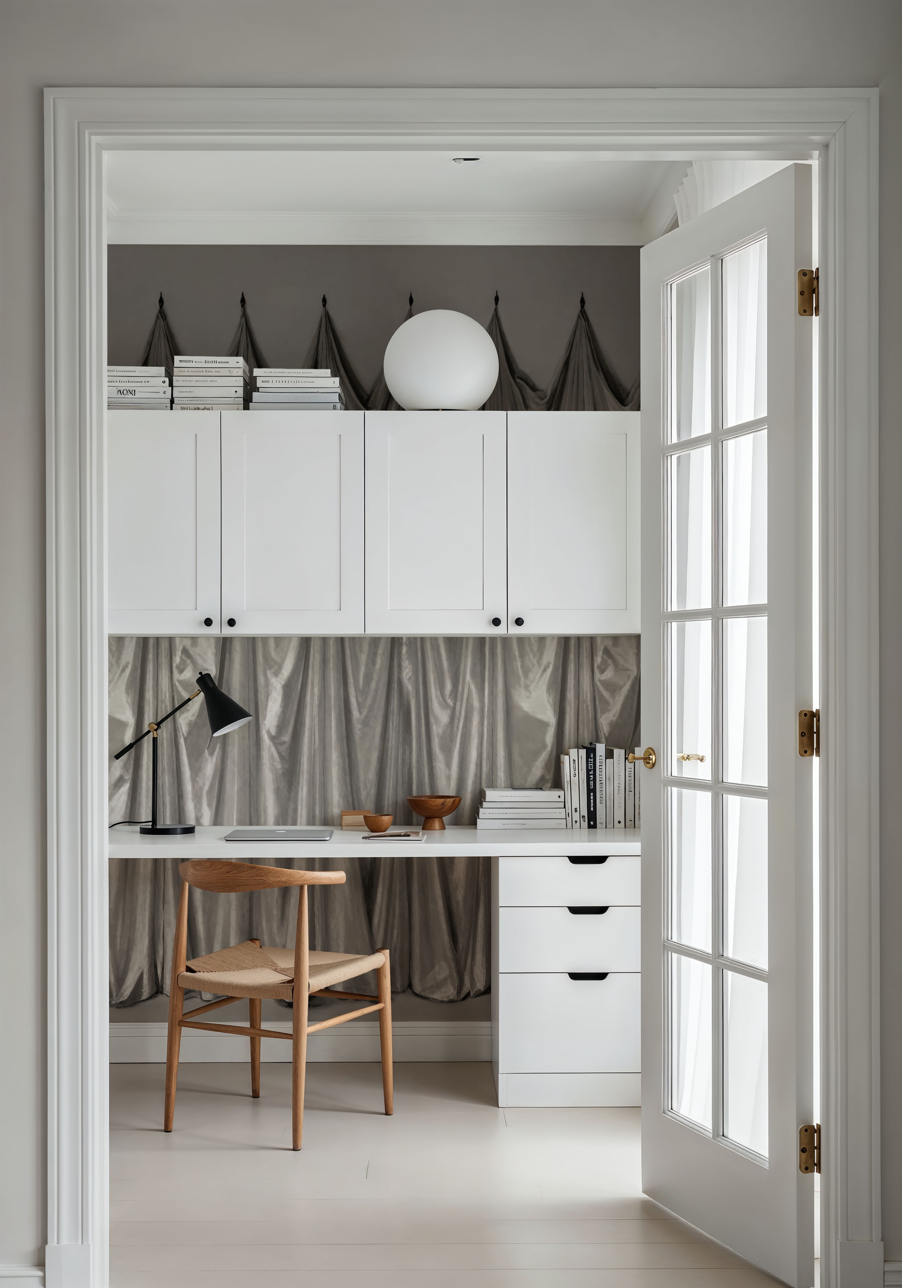 Medici Drapes, Oyster