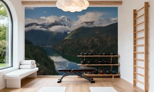 Diablo Lake and Colonial Peak