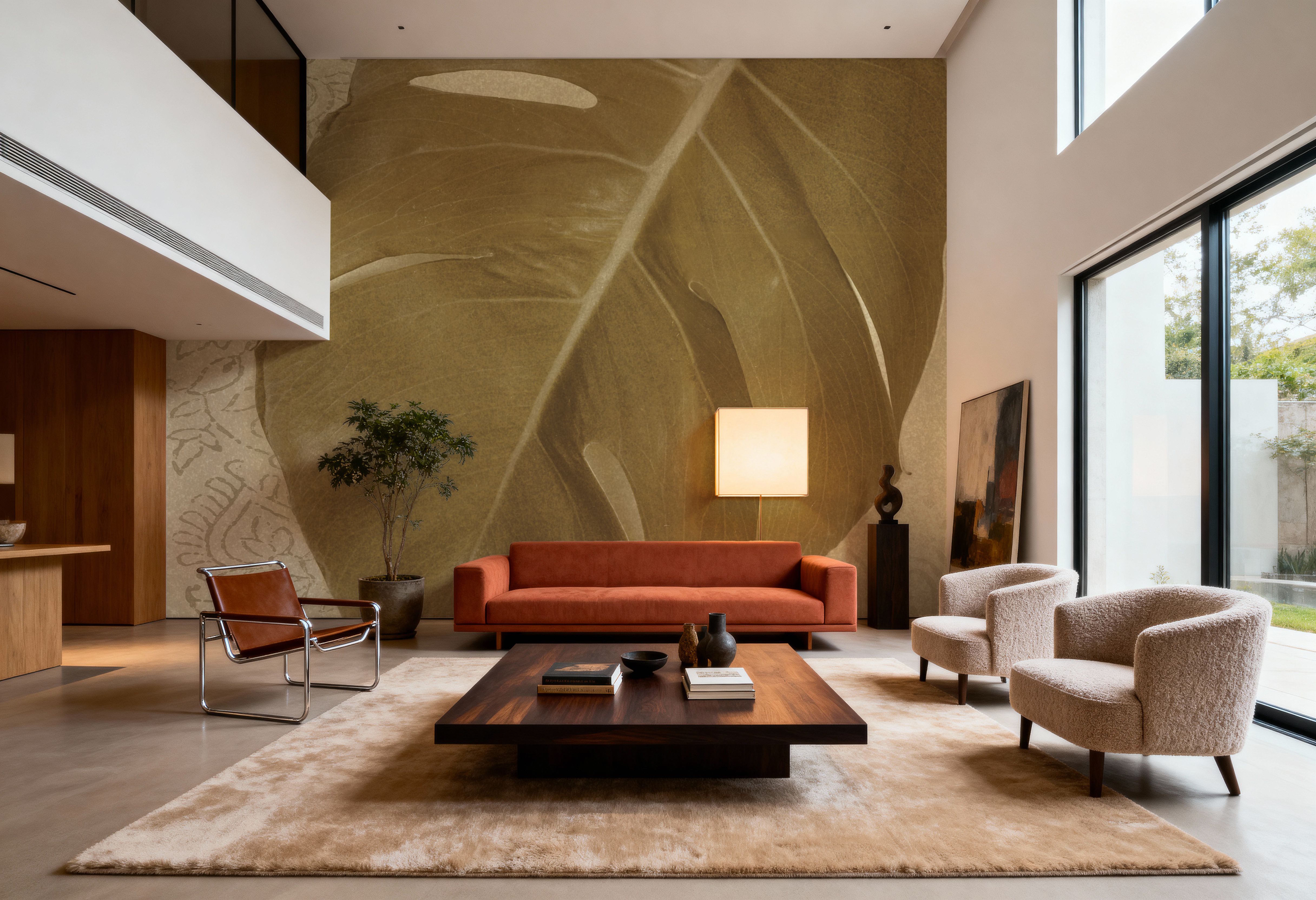 Ornate Monstera Leaf I