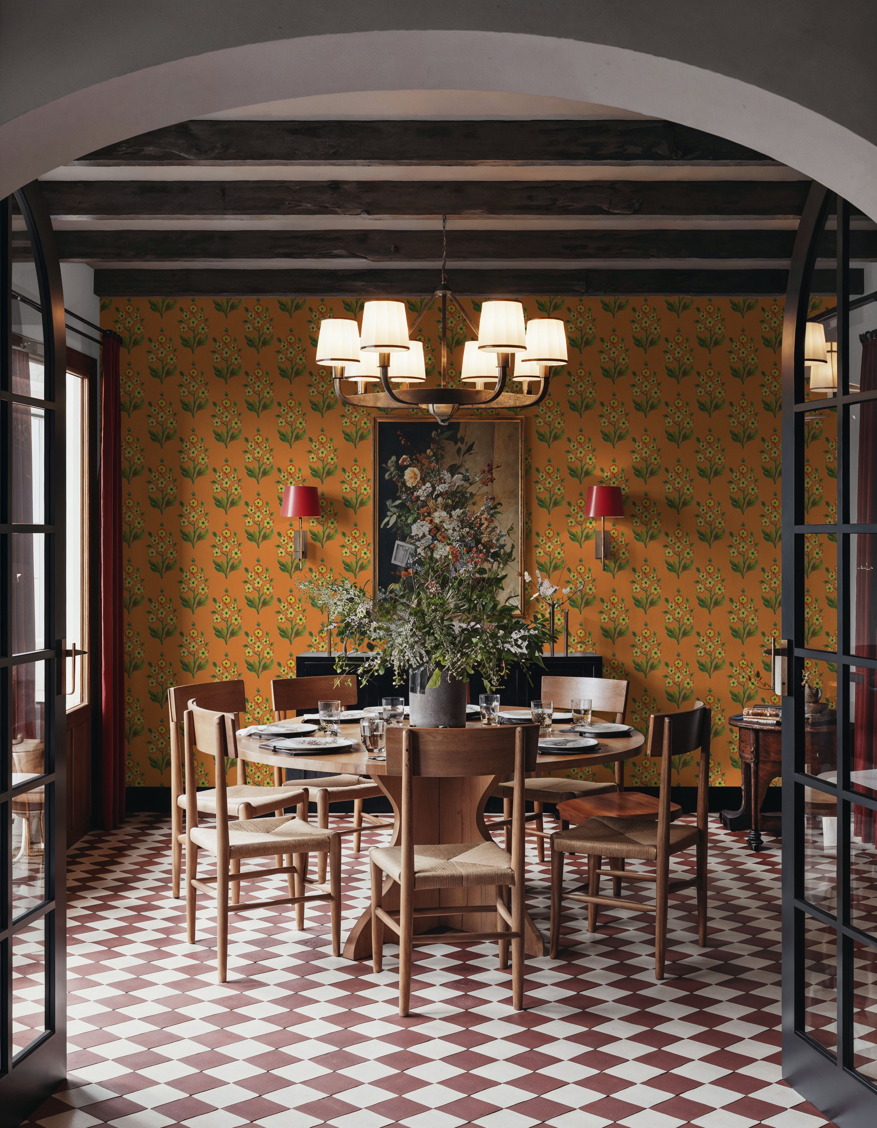 Golden Viva Orange, Wallpaper