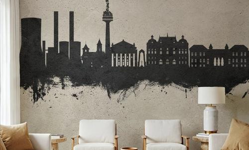 Galaţi Romania Skyline Concrete