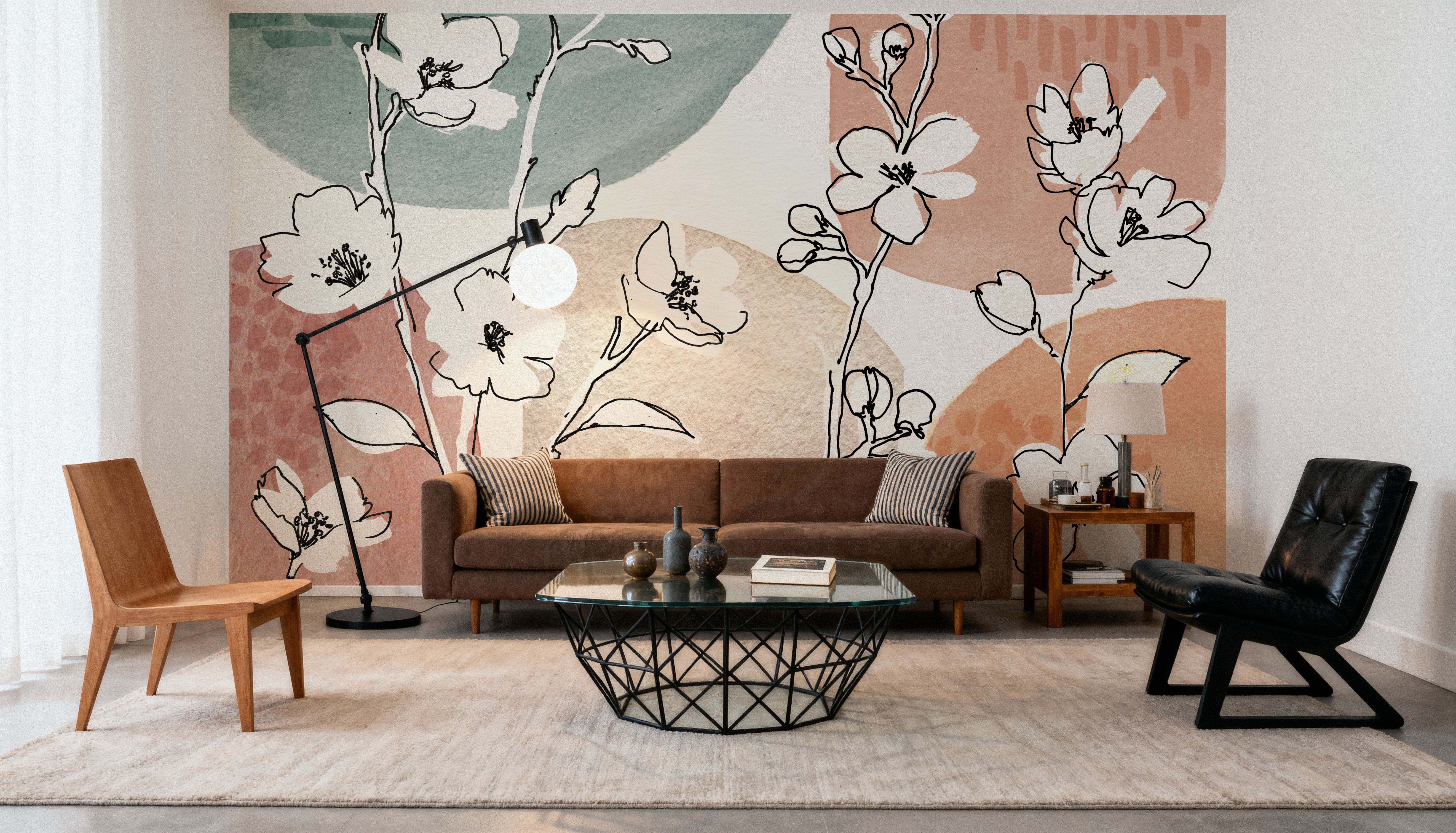 Soft Floral Figures