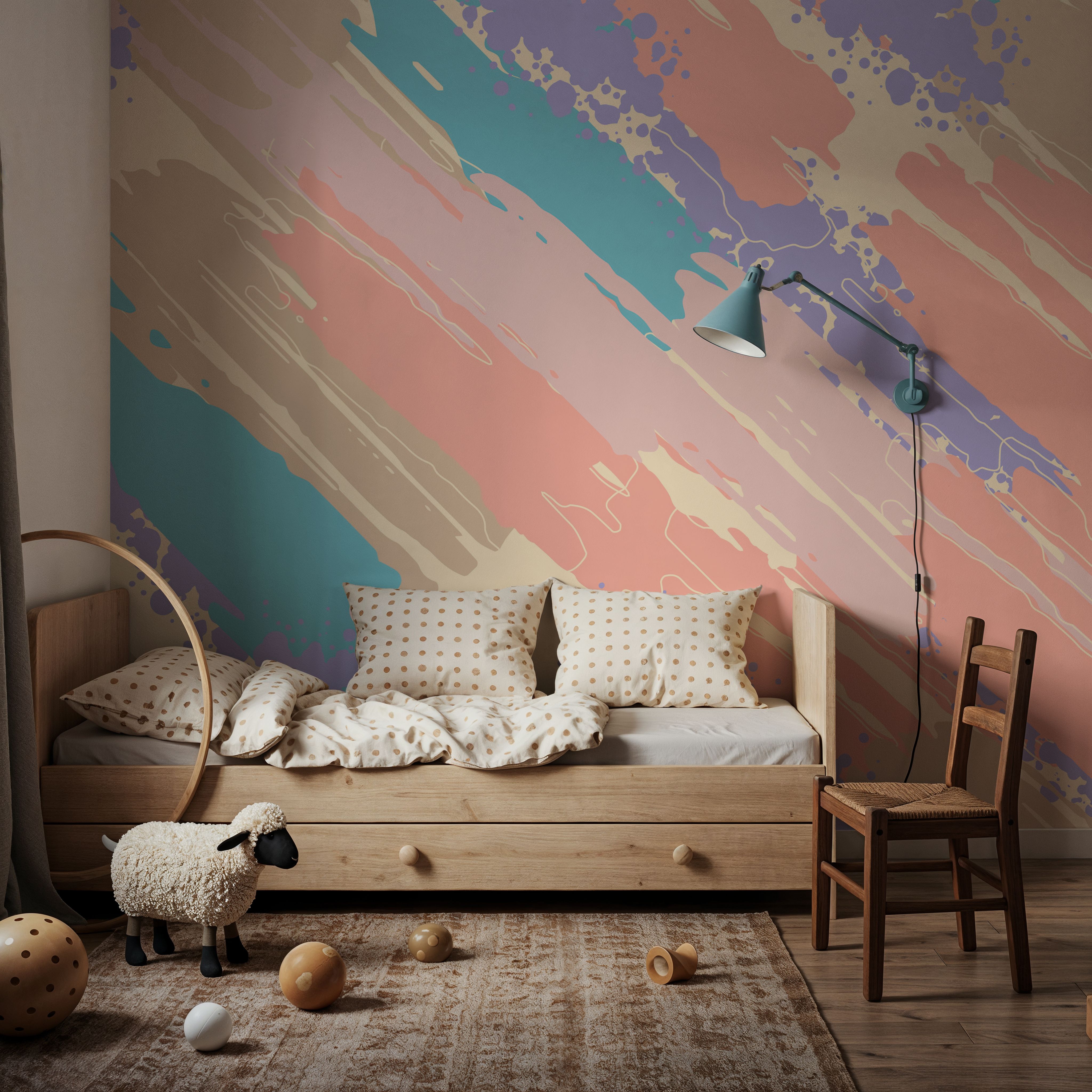 Shape And Splash Diagonal