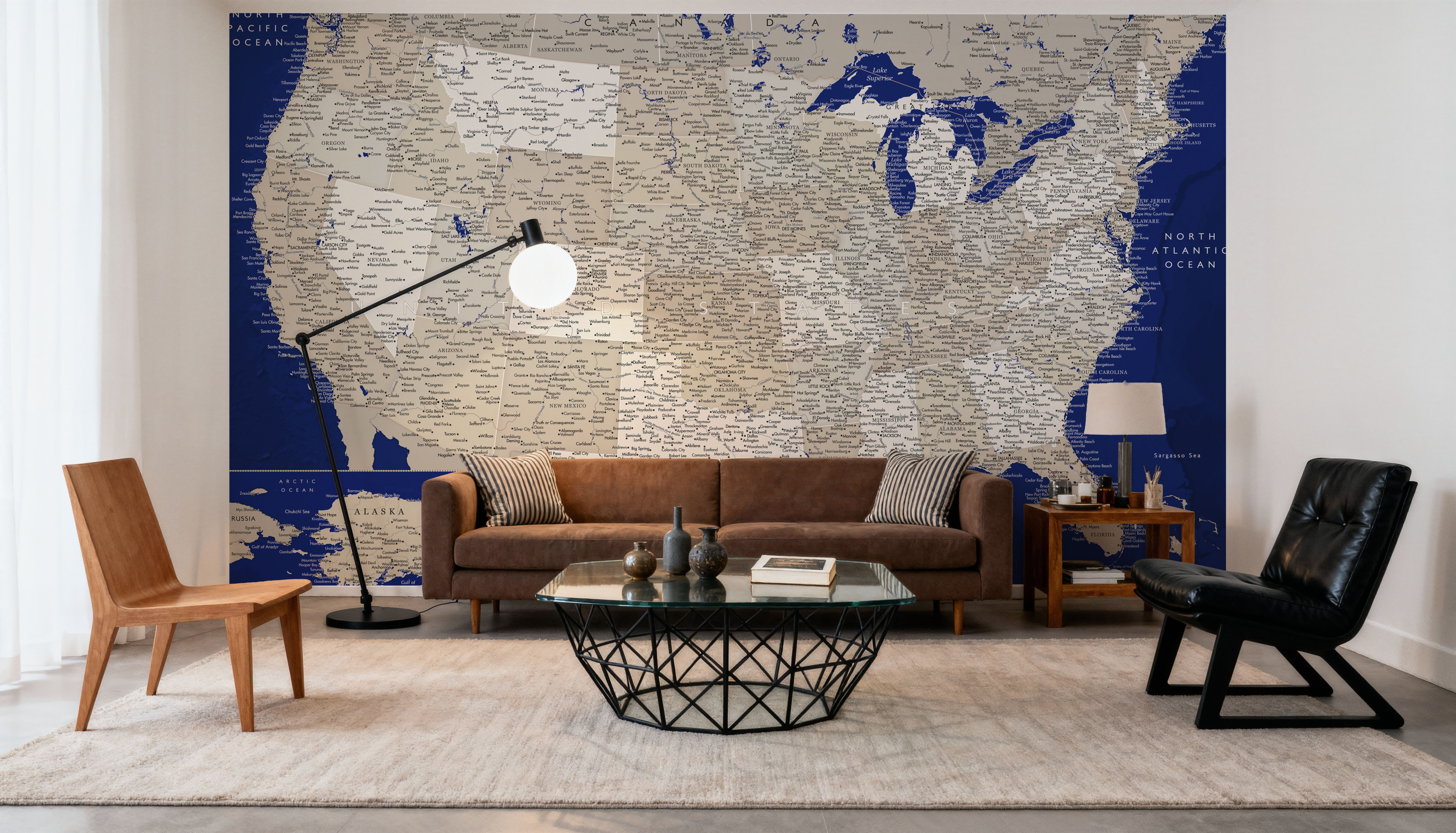 US Map Detailed - Kameryn