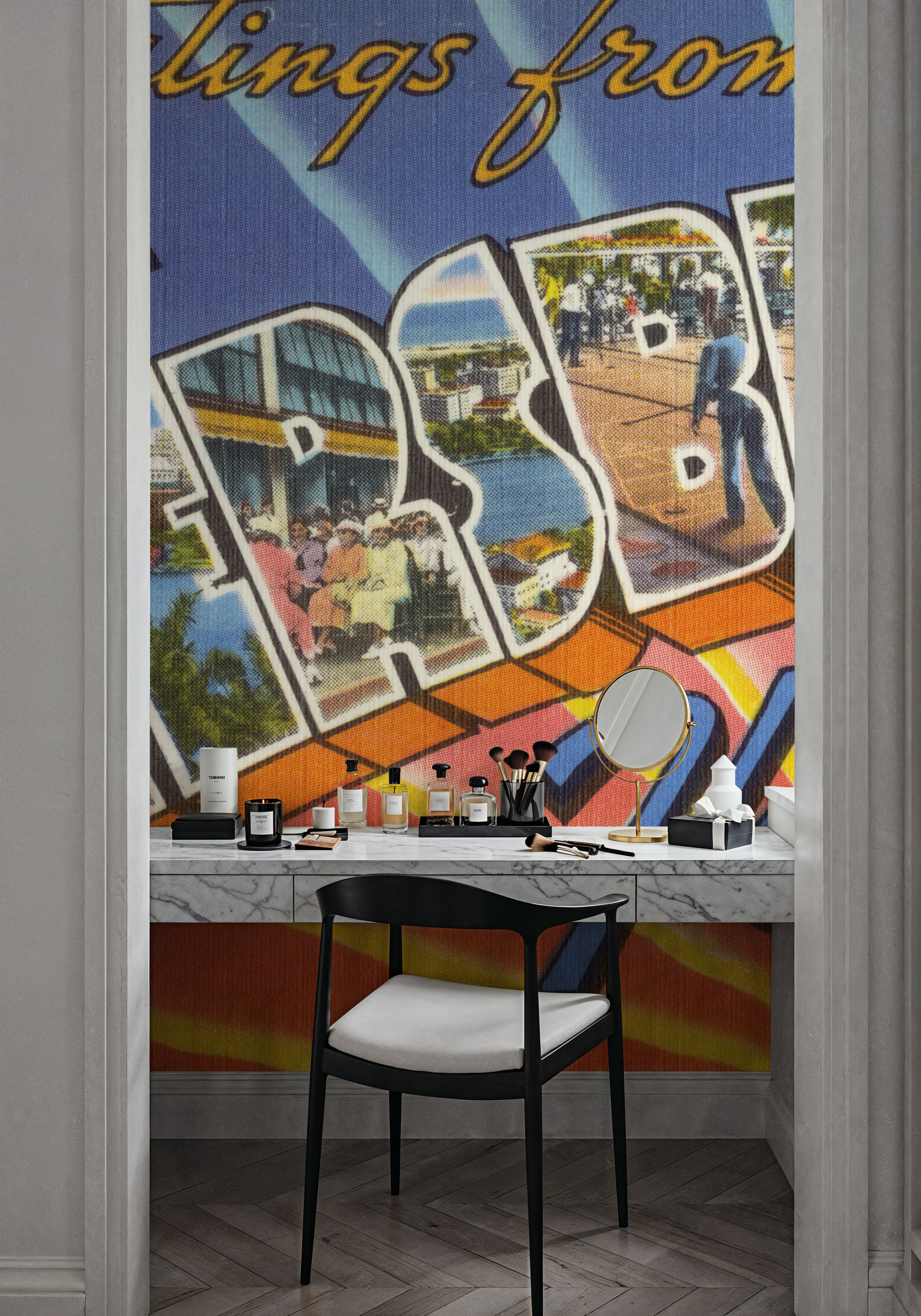 Greetings from St Petersburg - Screenprint Postcard