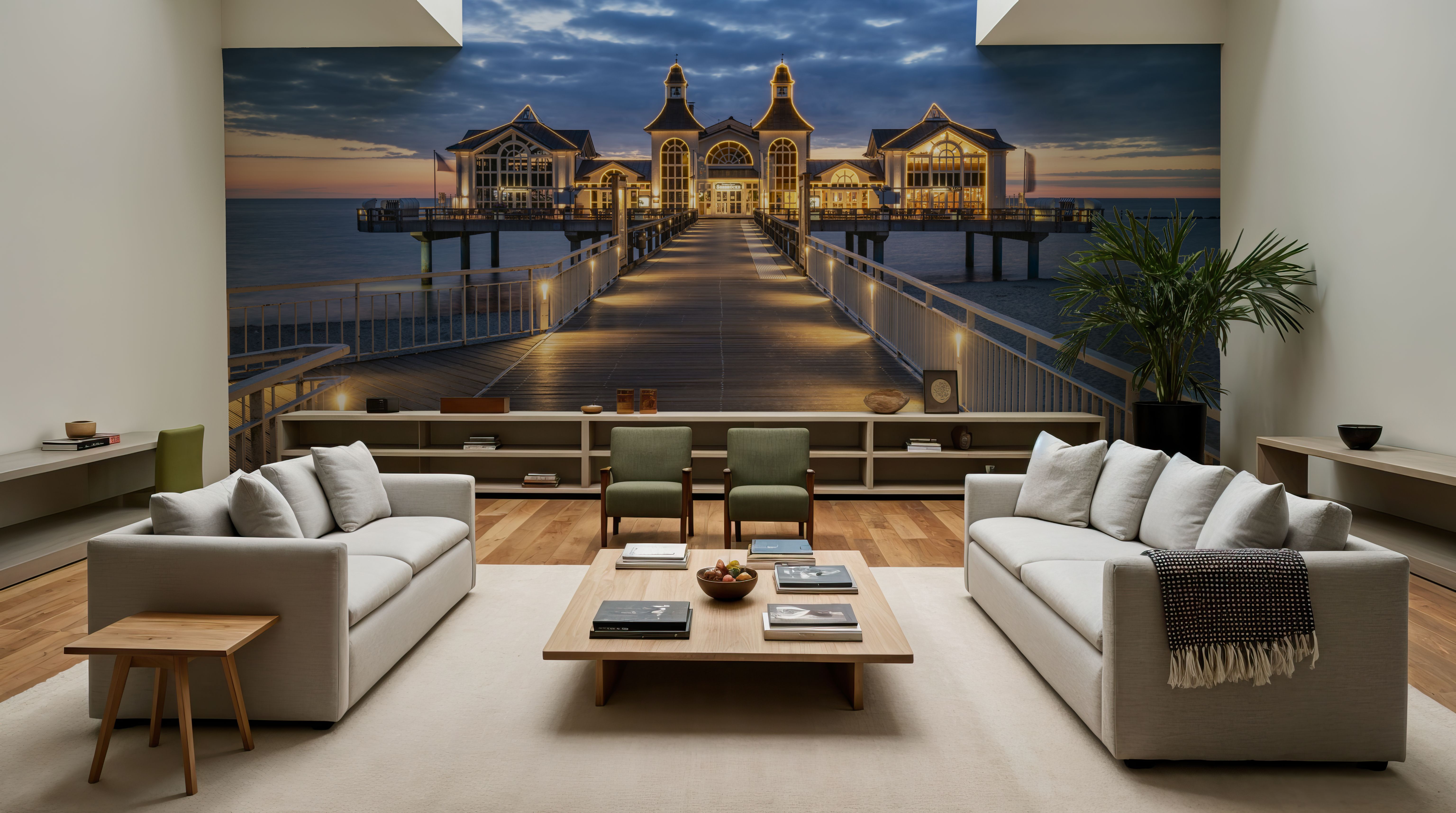 Sellin Pier at Night