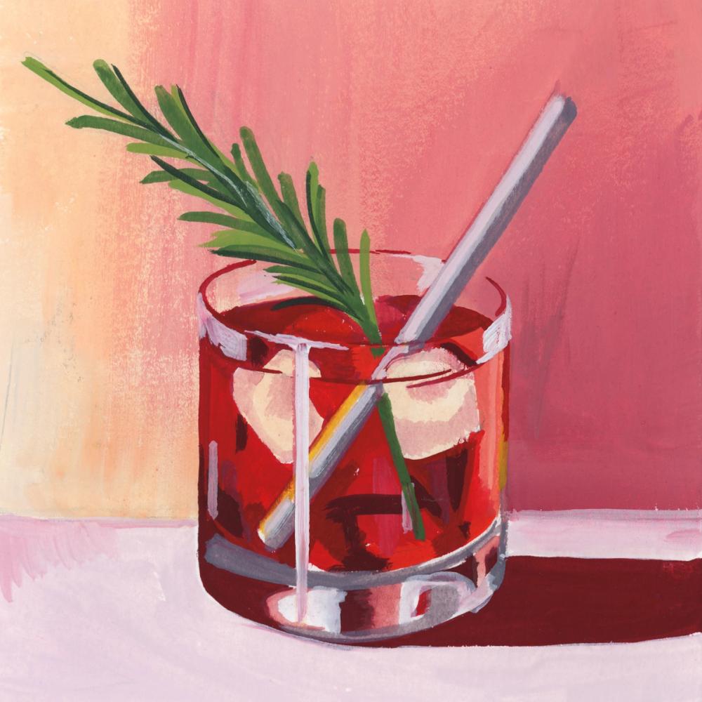 Little Cocktail With Herb