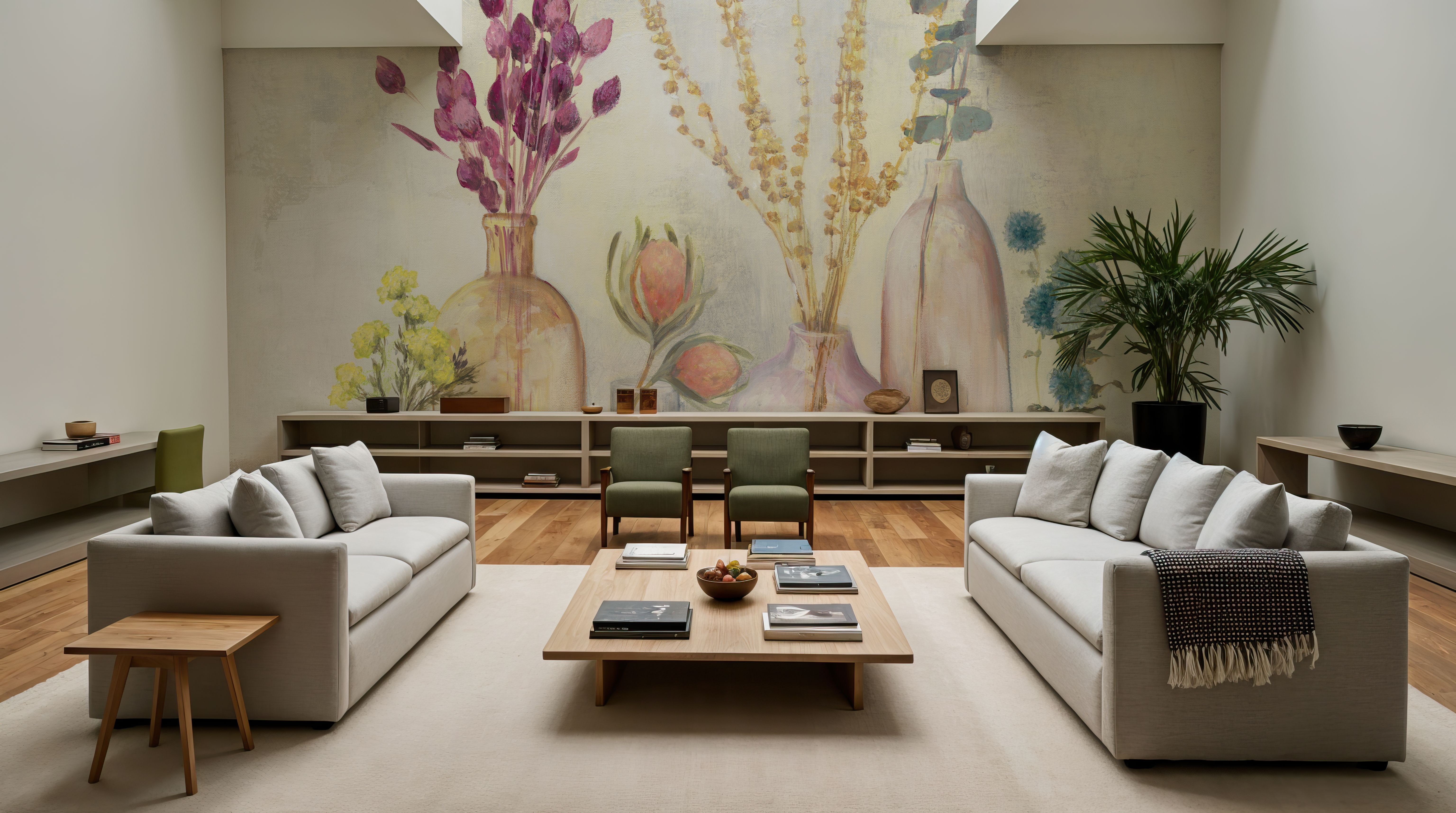 Purple Autumn Greenhouse, Wallpaper