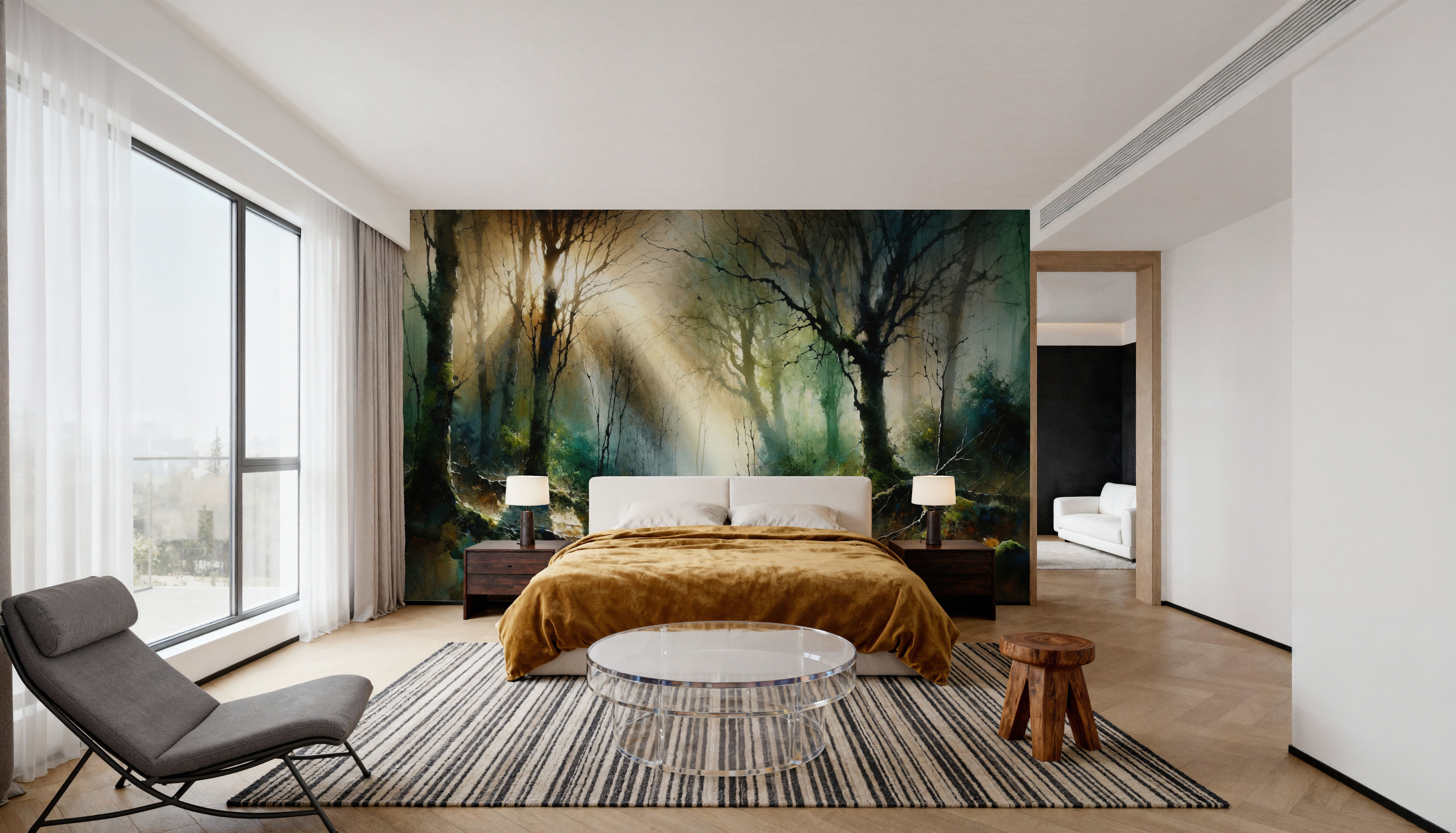 Misty Forest Awakening