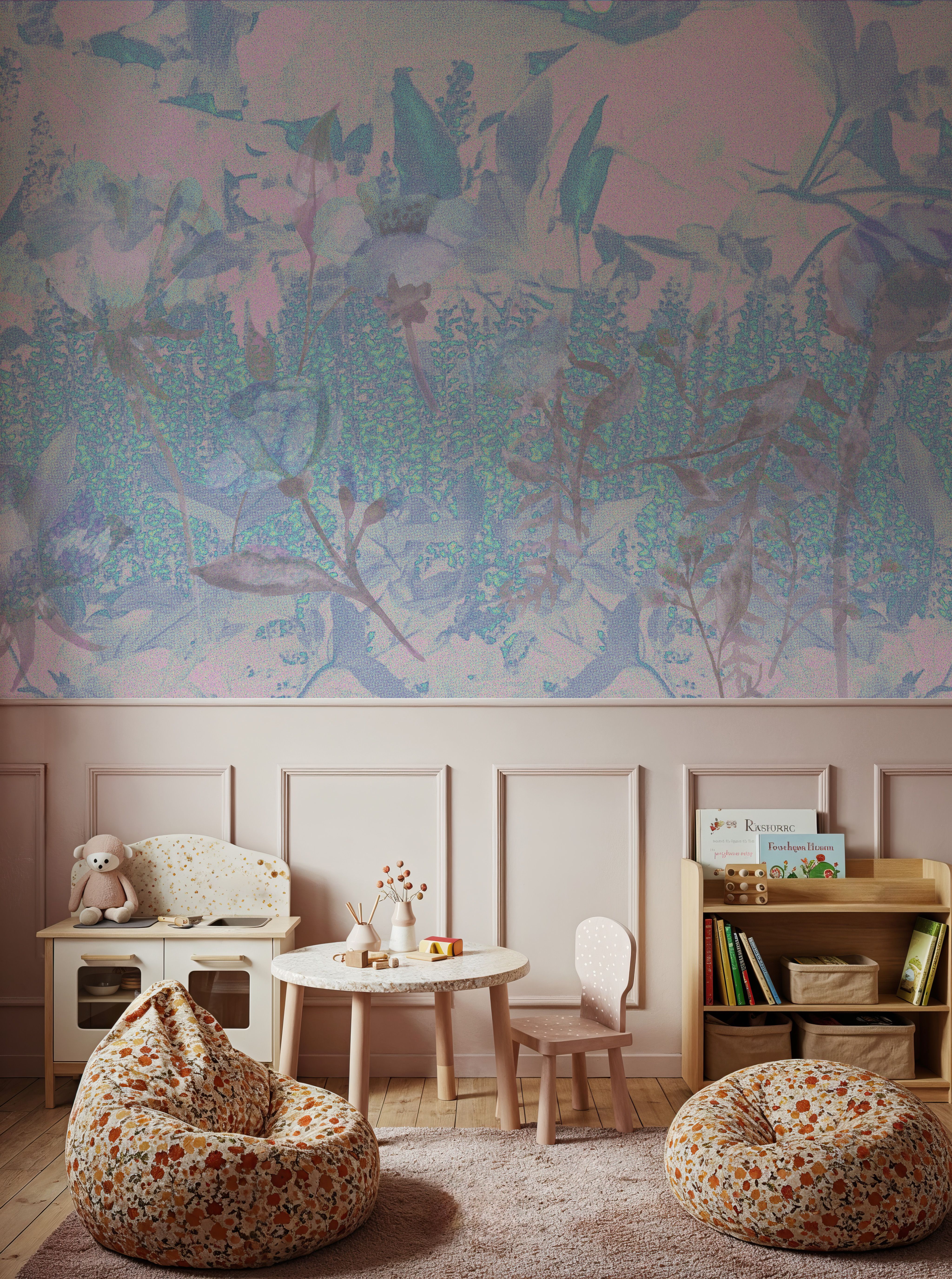 Meadow Memories, Washed Periwinkle