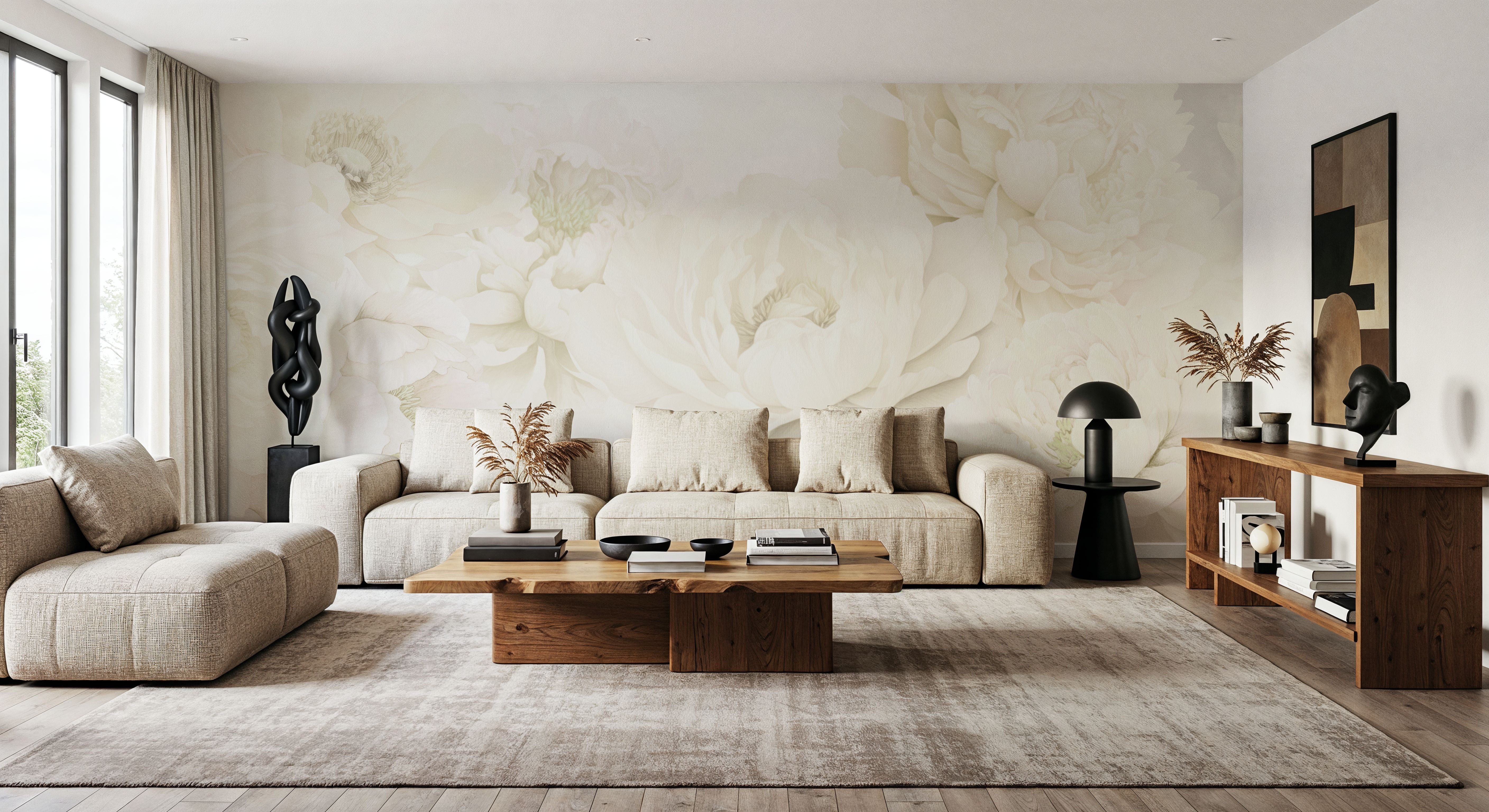 Transcendent Peony, Cream