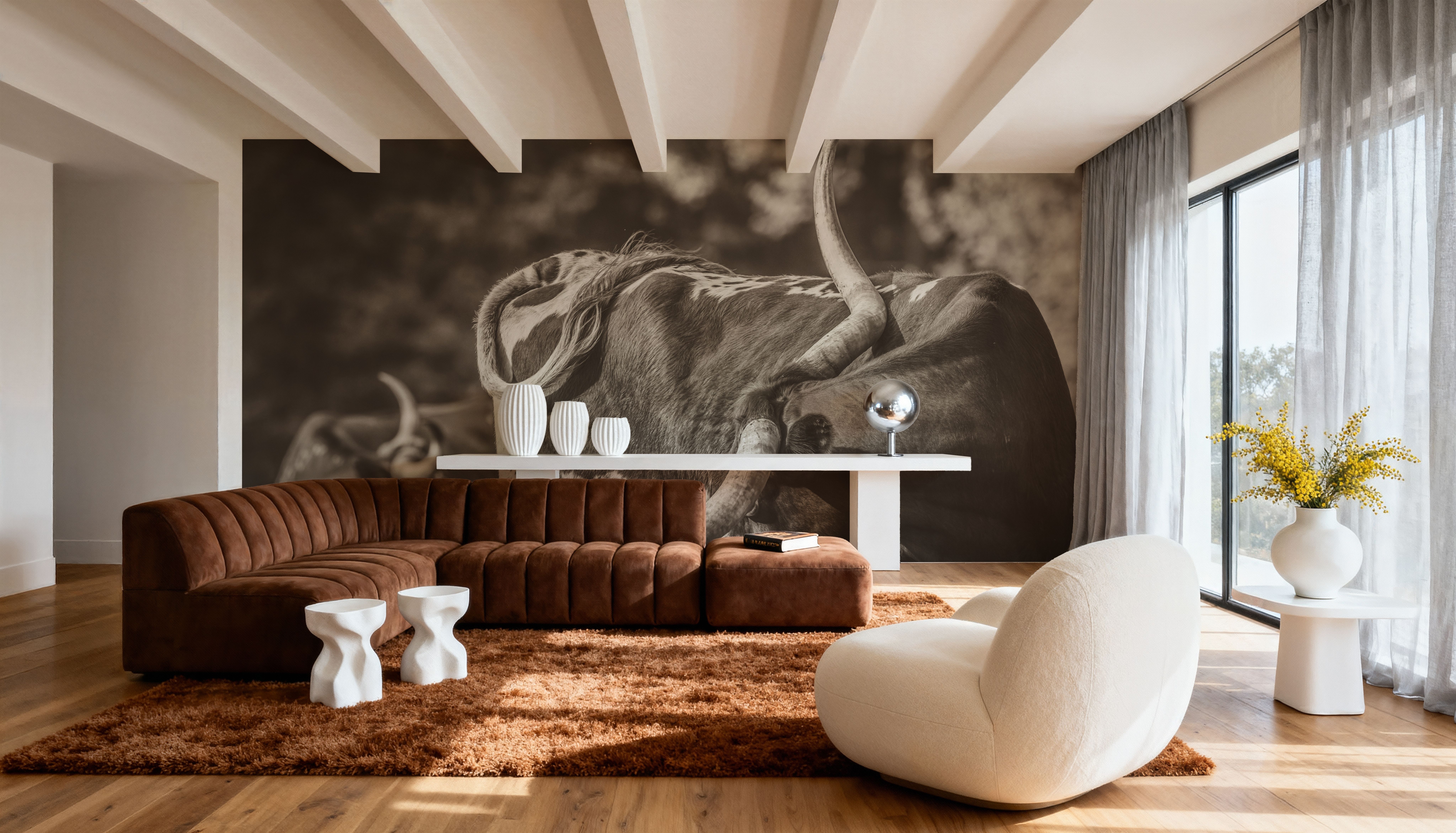 Longhorn Twist Sepia