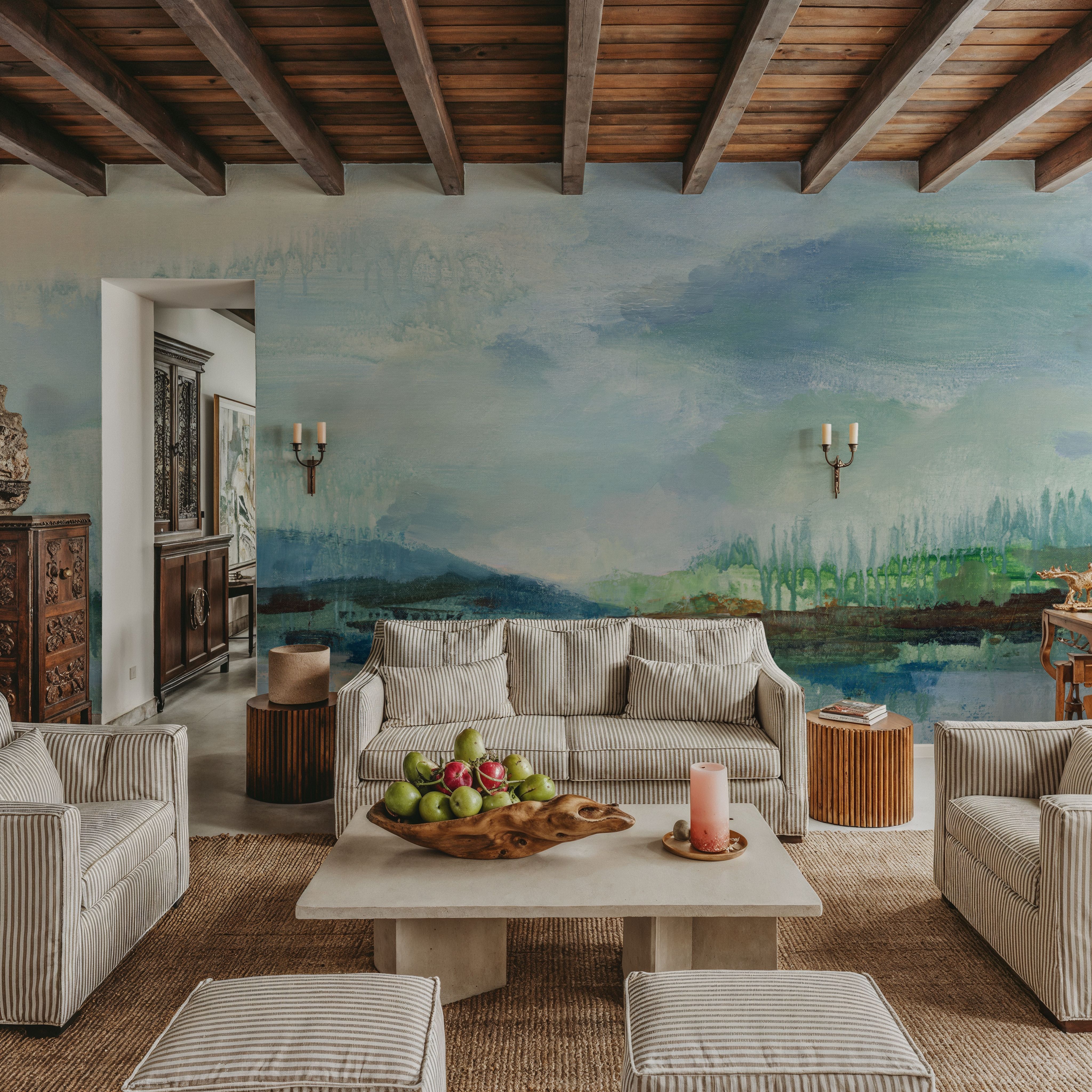 Rain over the Lagoon