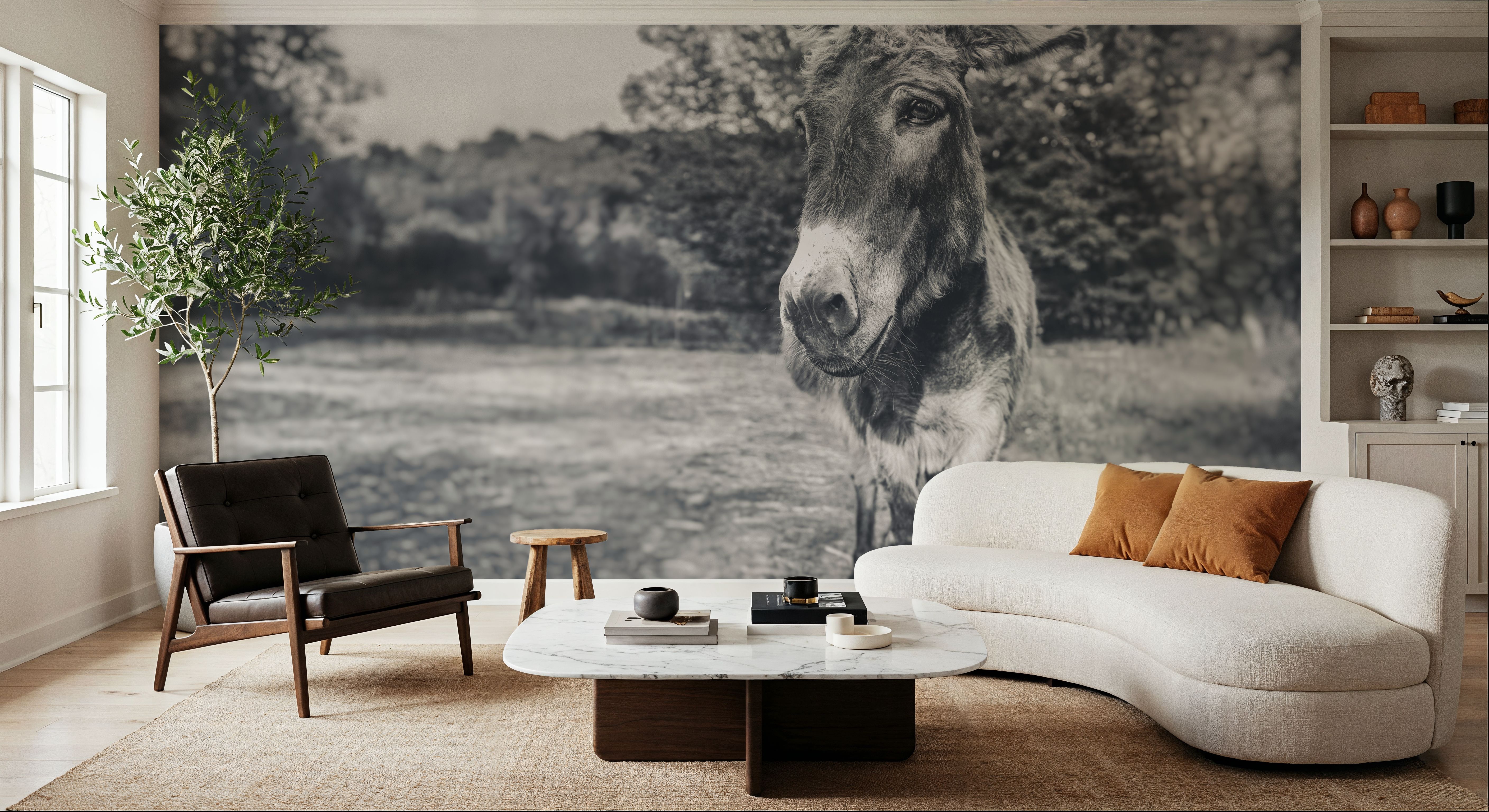 Donkey Tilt BW