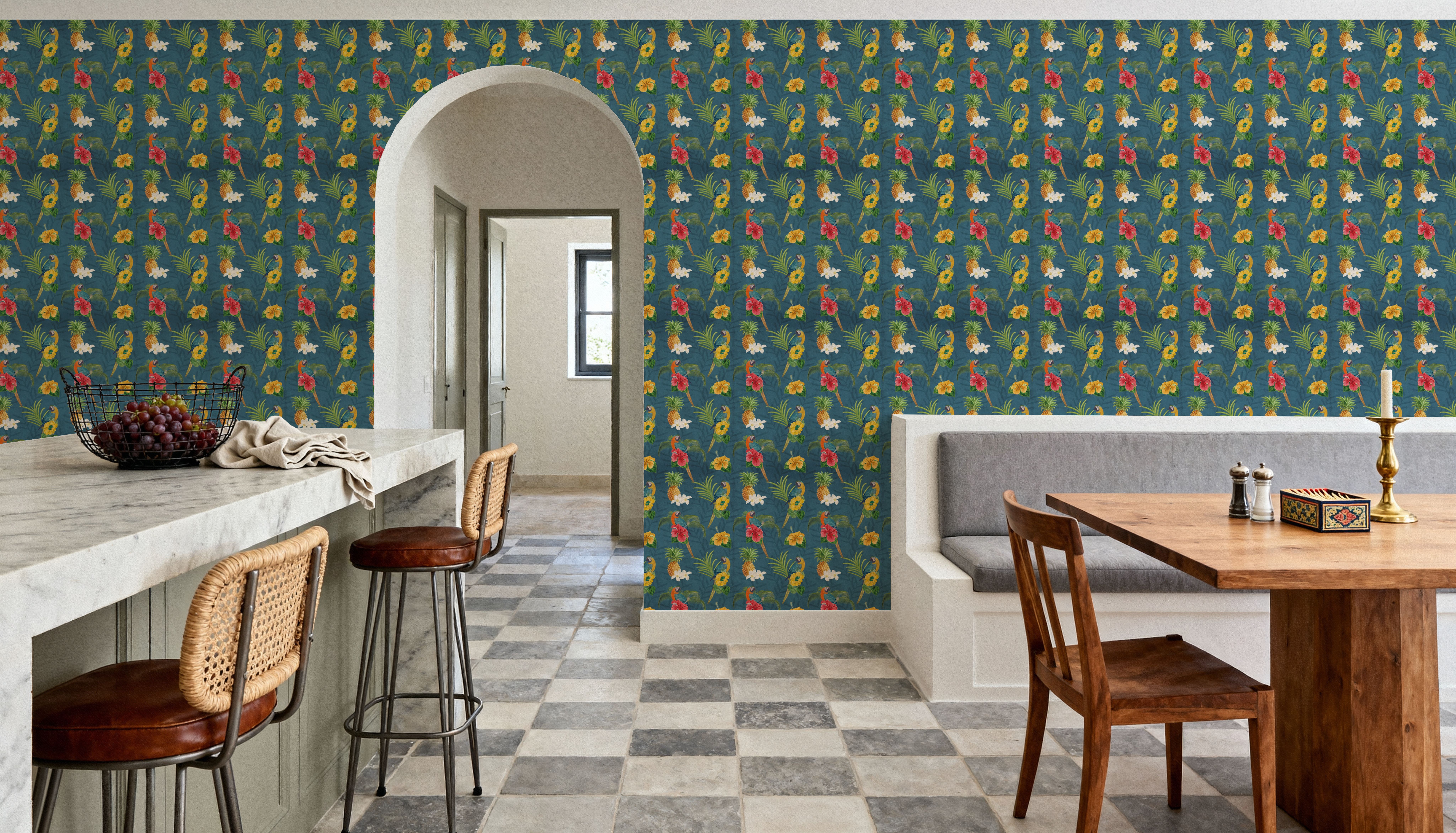 Parrot Paradise Blue