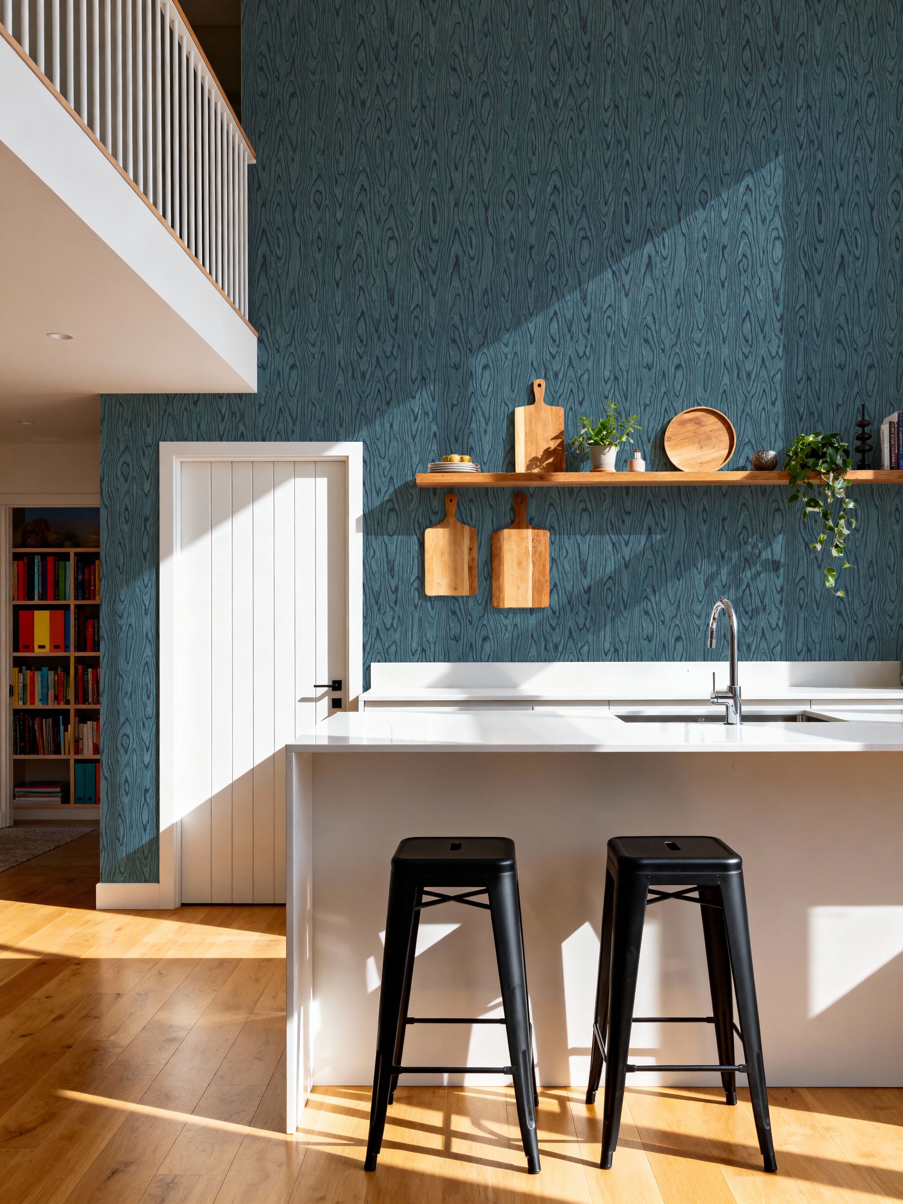 Conoid Grain, Cerulian Blue