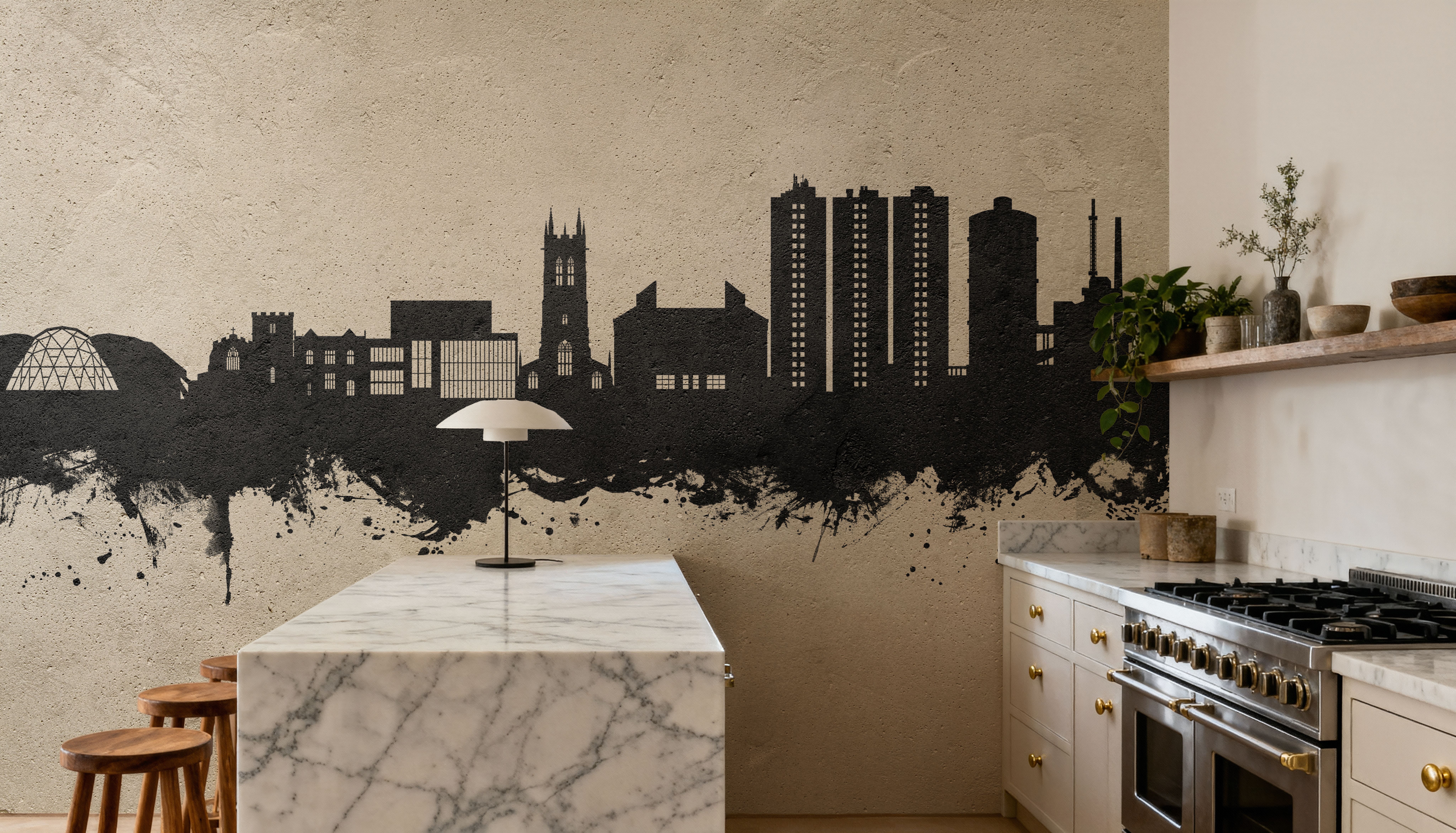 Scunthorpe England Skyline Concrete