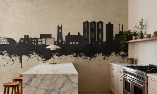 Scunthorpe England Skyline Concrete