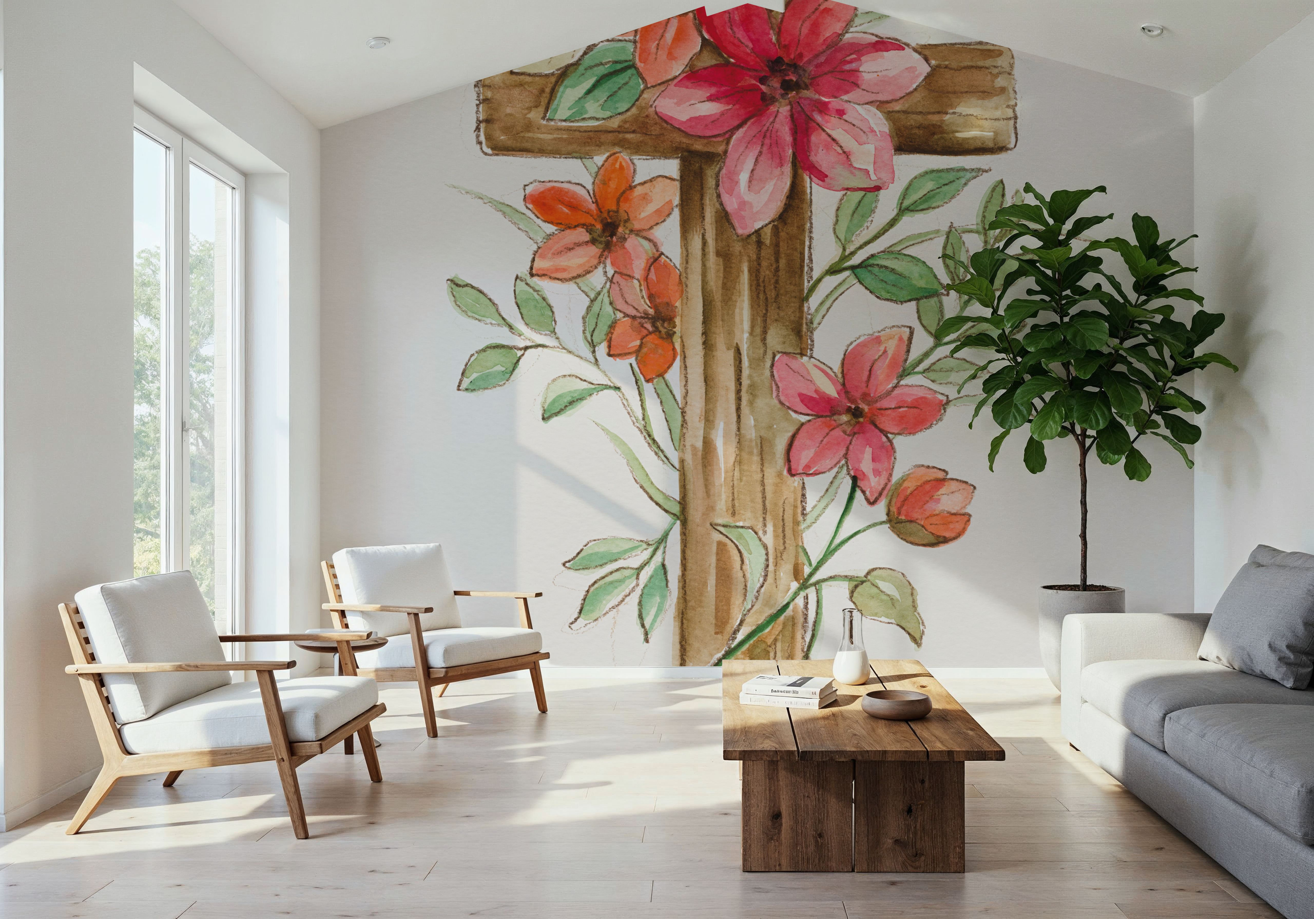 Cross III, Wallpaper