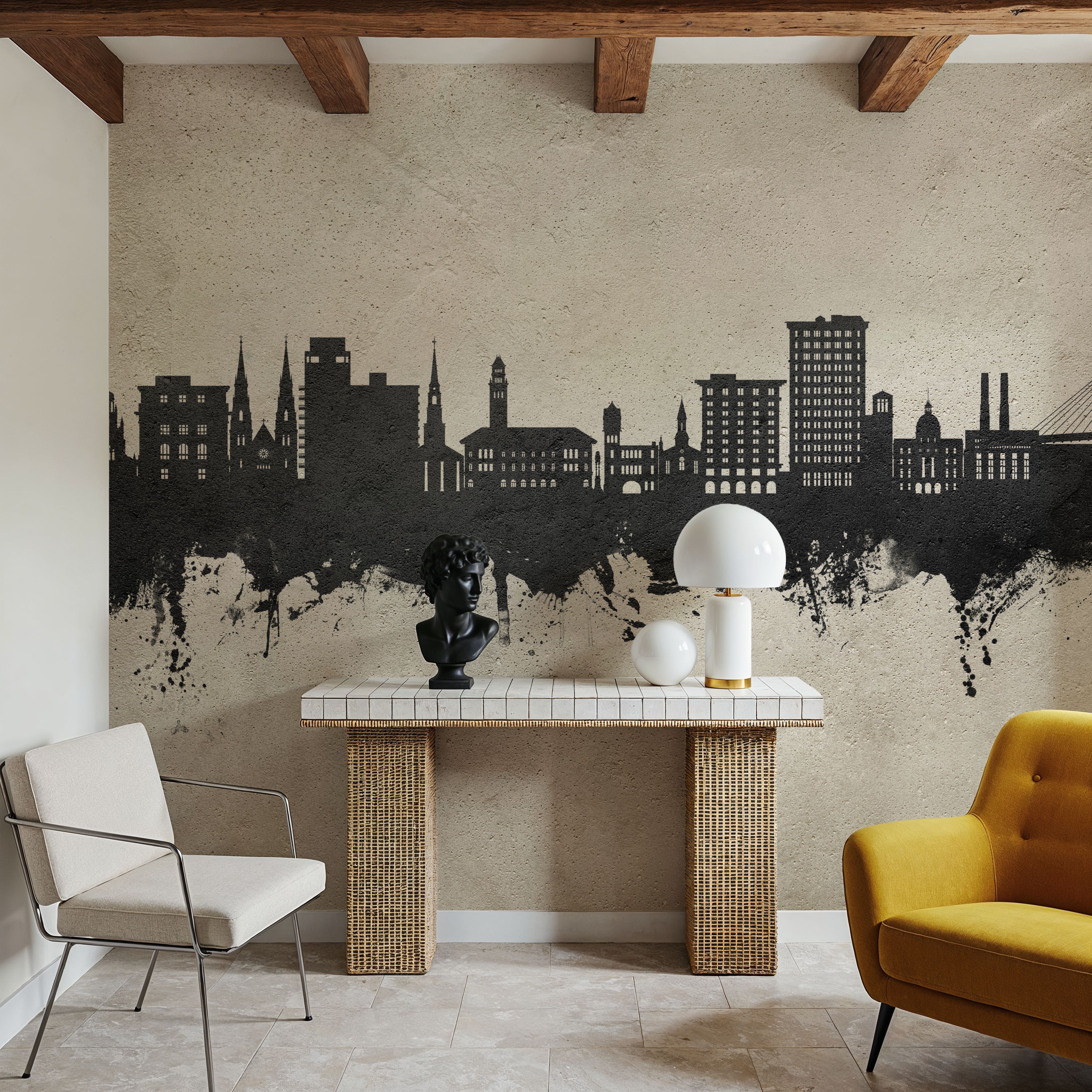 Savannah Georgia Skyline Concrete