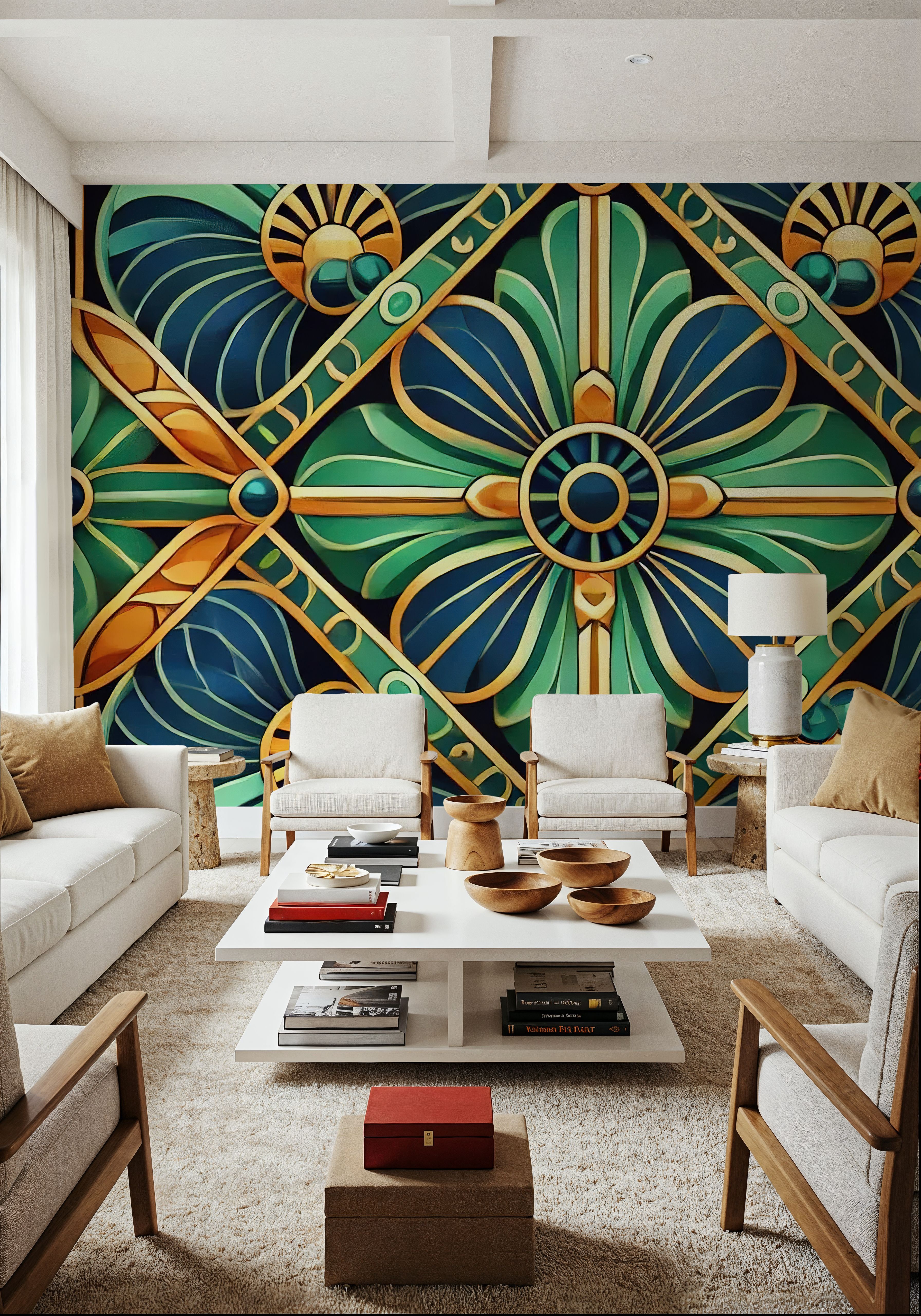 Bold Geometric Art Deco