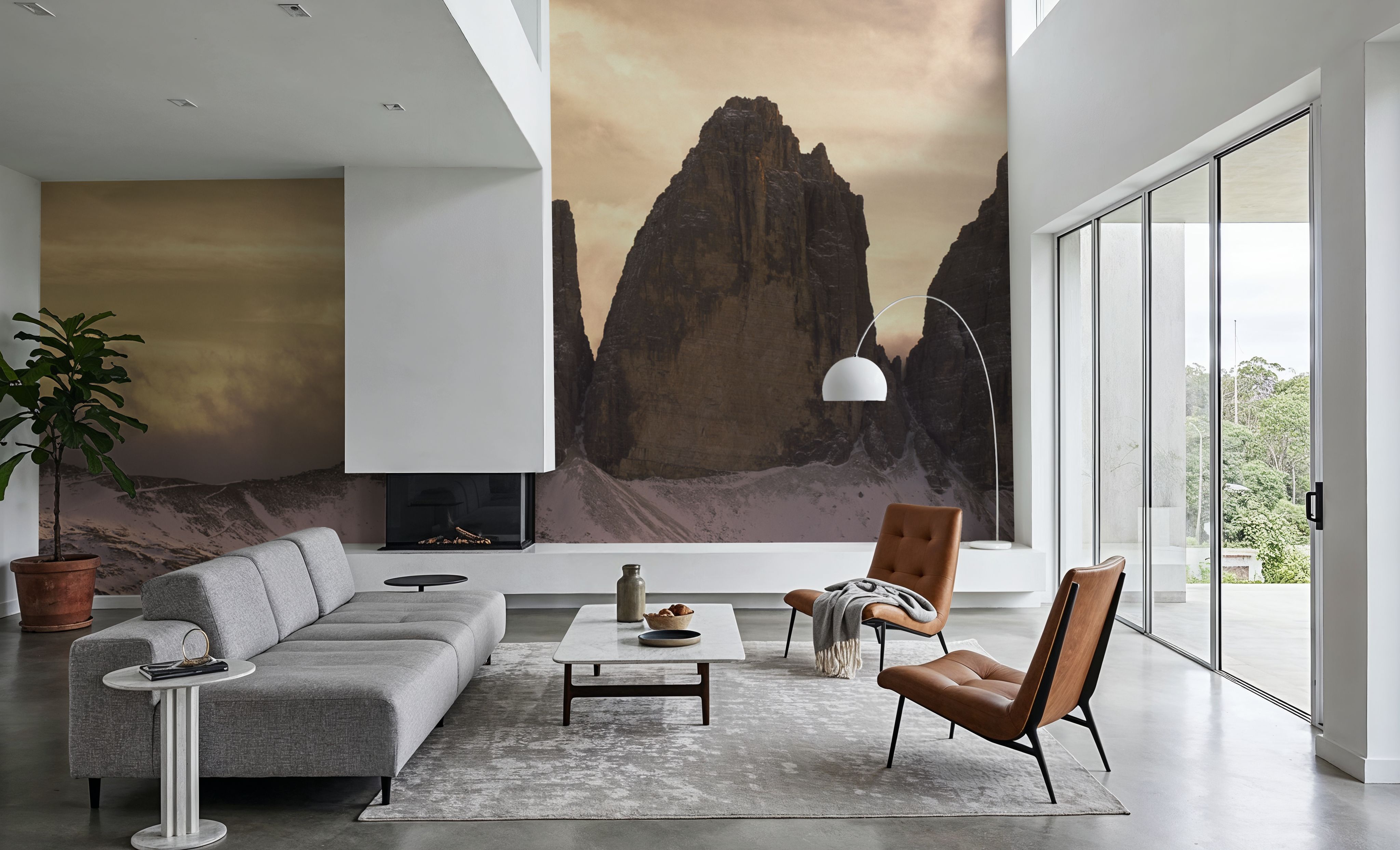 Golden Alpine Twilight