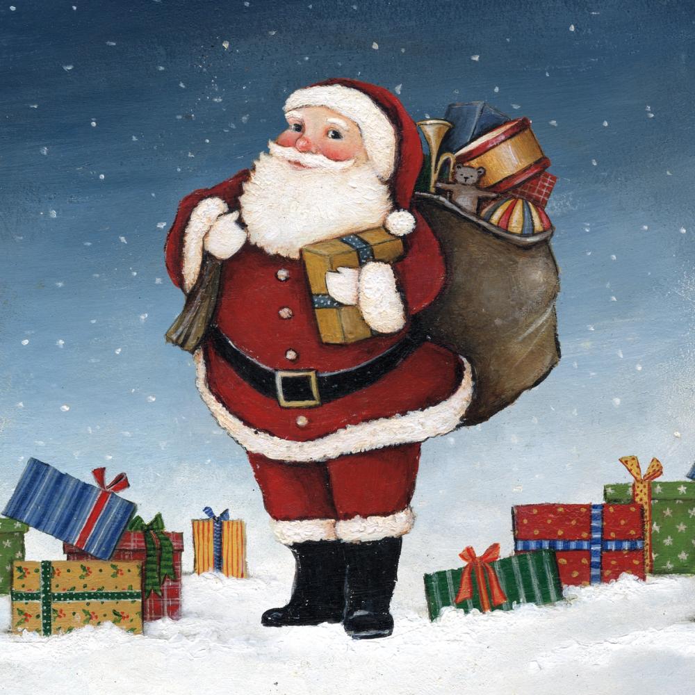 Deck The Halls Santa