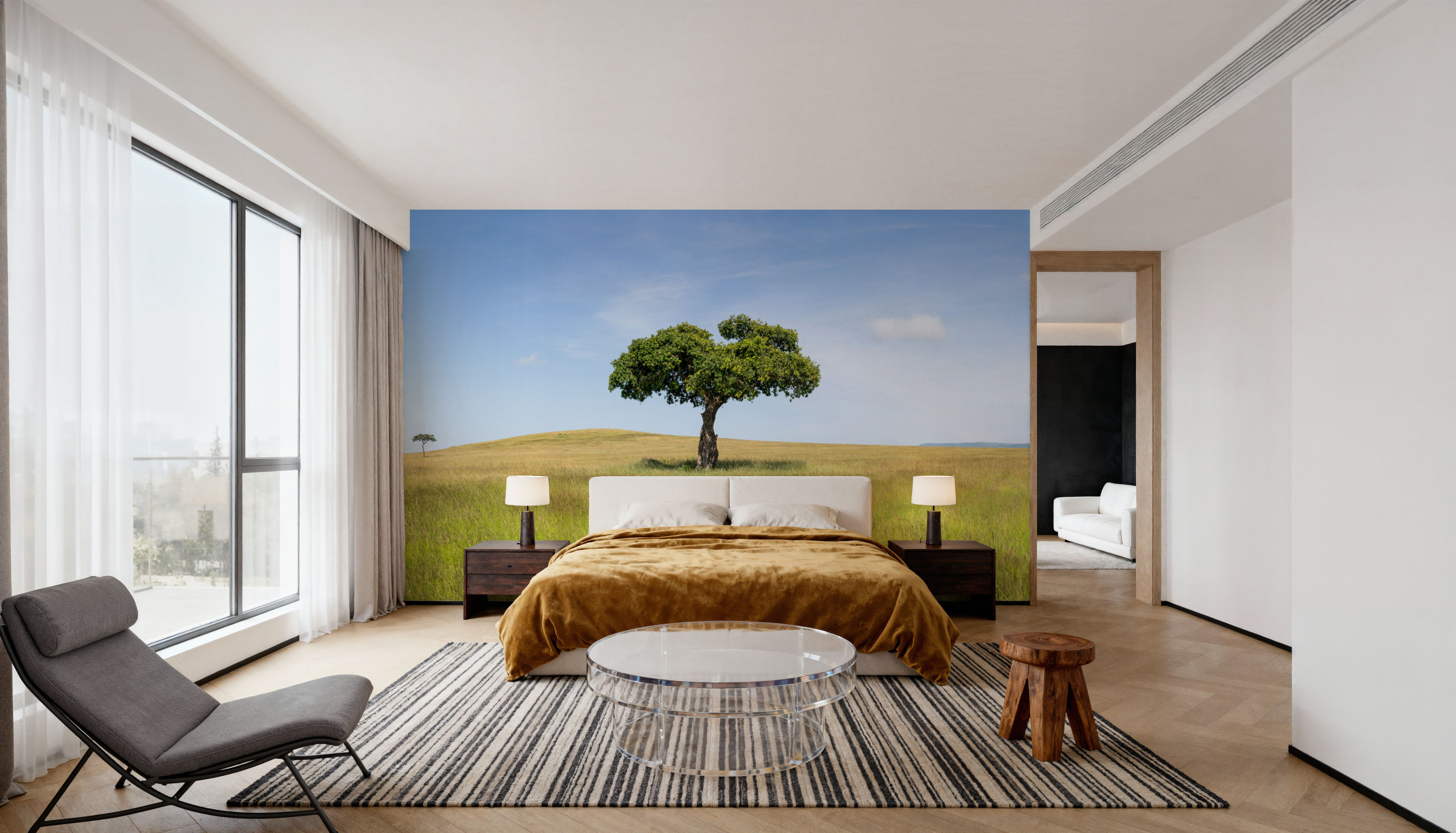 Lone Acacia, Papier peint