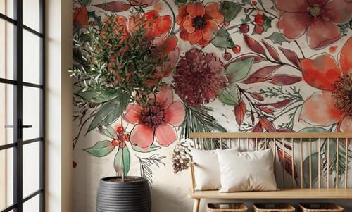 Festive Blooms I
