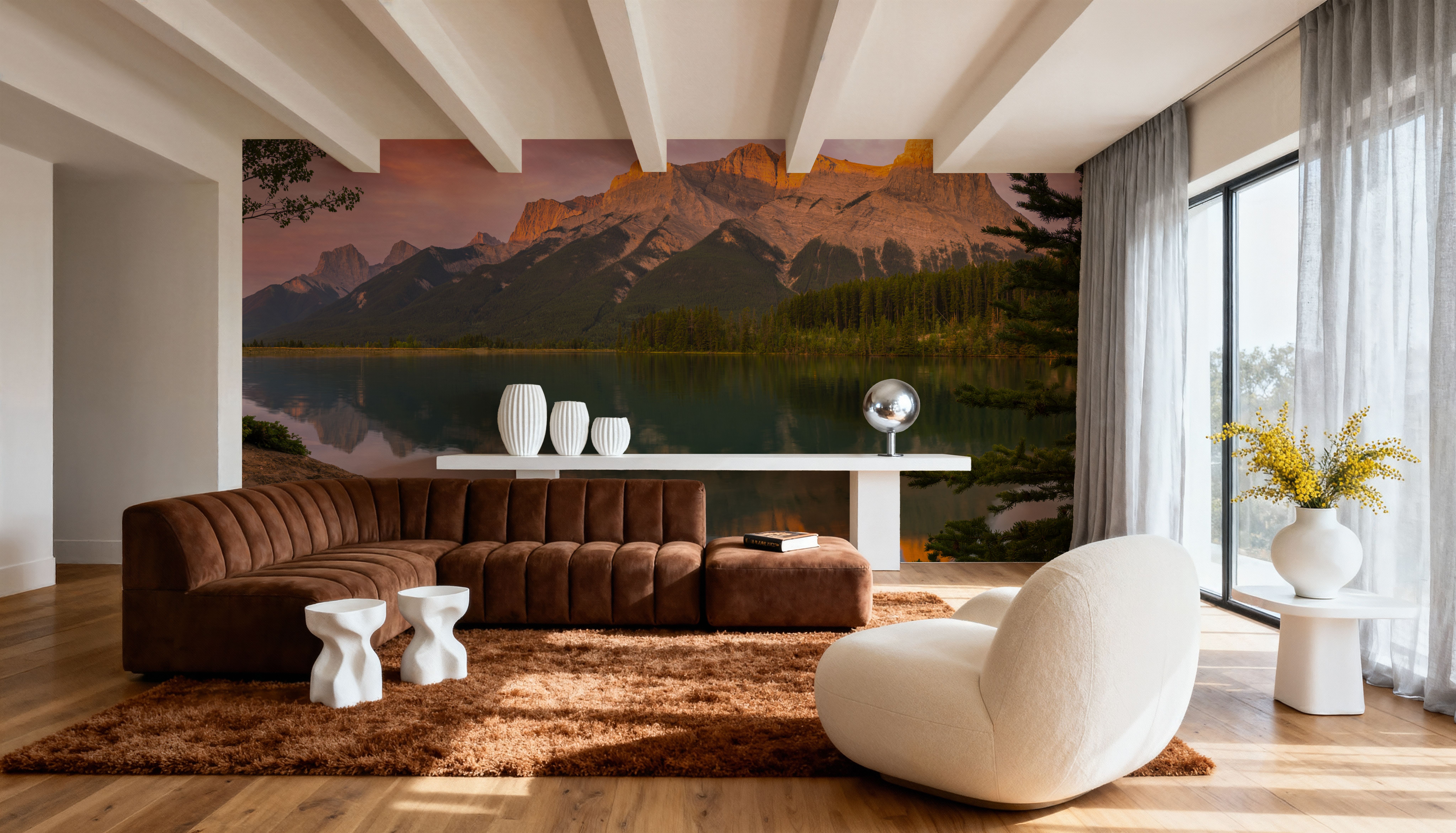 Canmore Lake, Tapeten