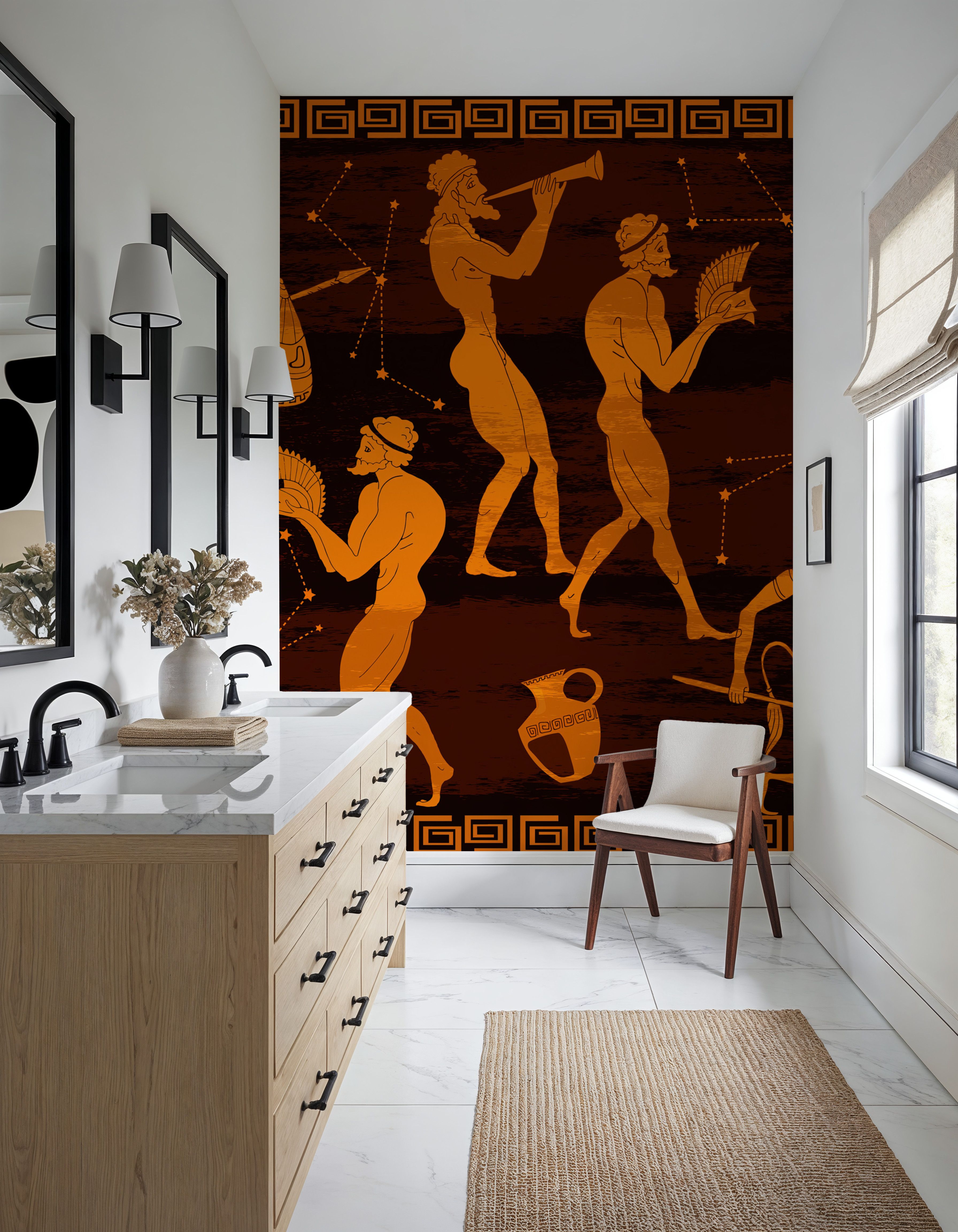 Ancient Greek Mythology Scene