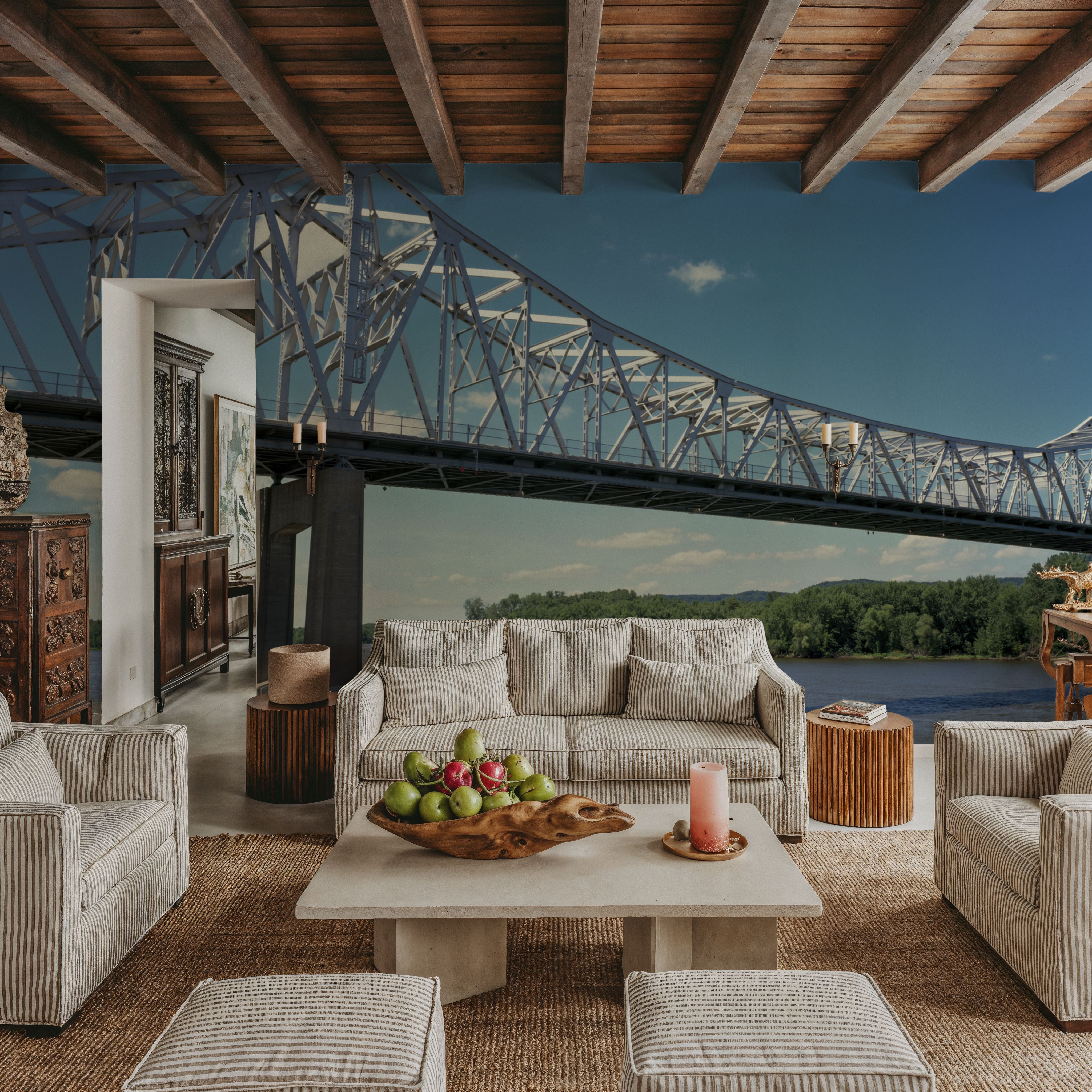 Tranquil Bridge Crossing