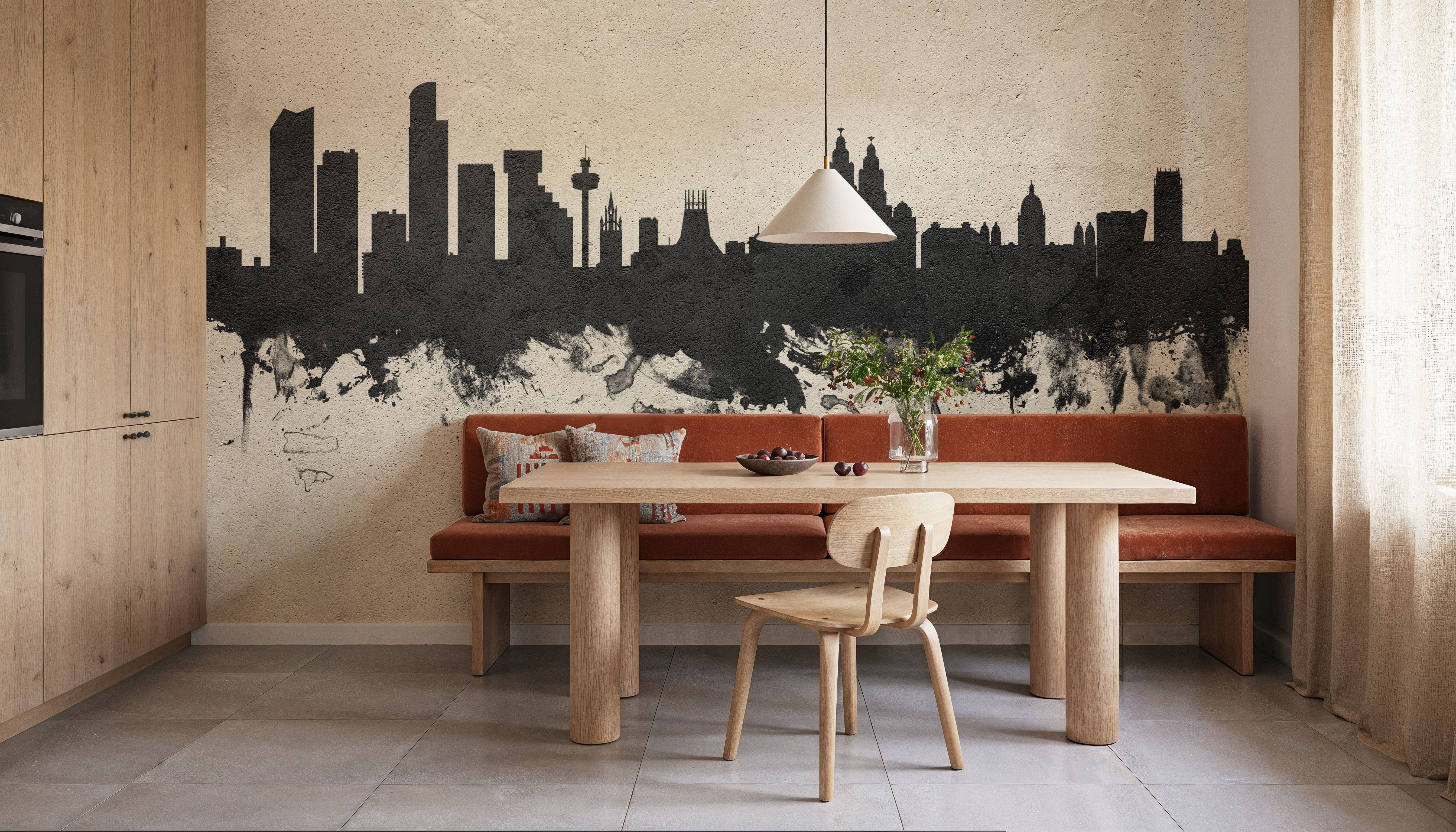 Liverpool England Skyline Concrete