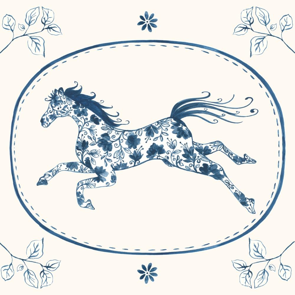 Chinoiserie Cowgirl IV