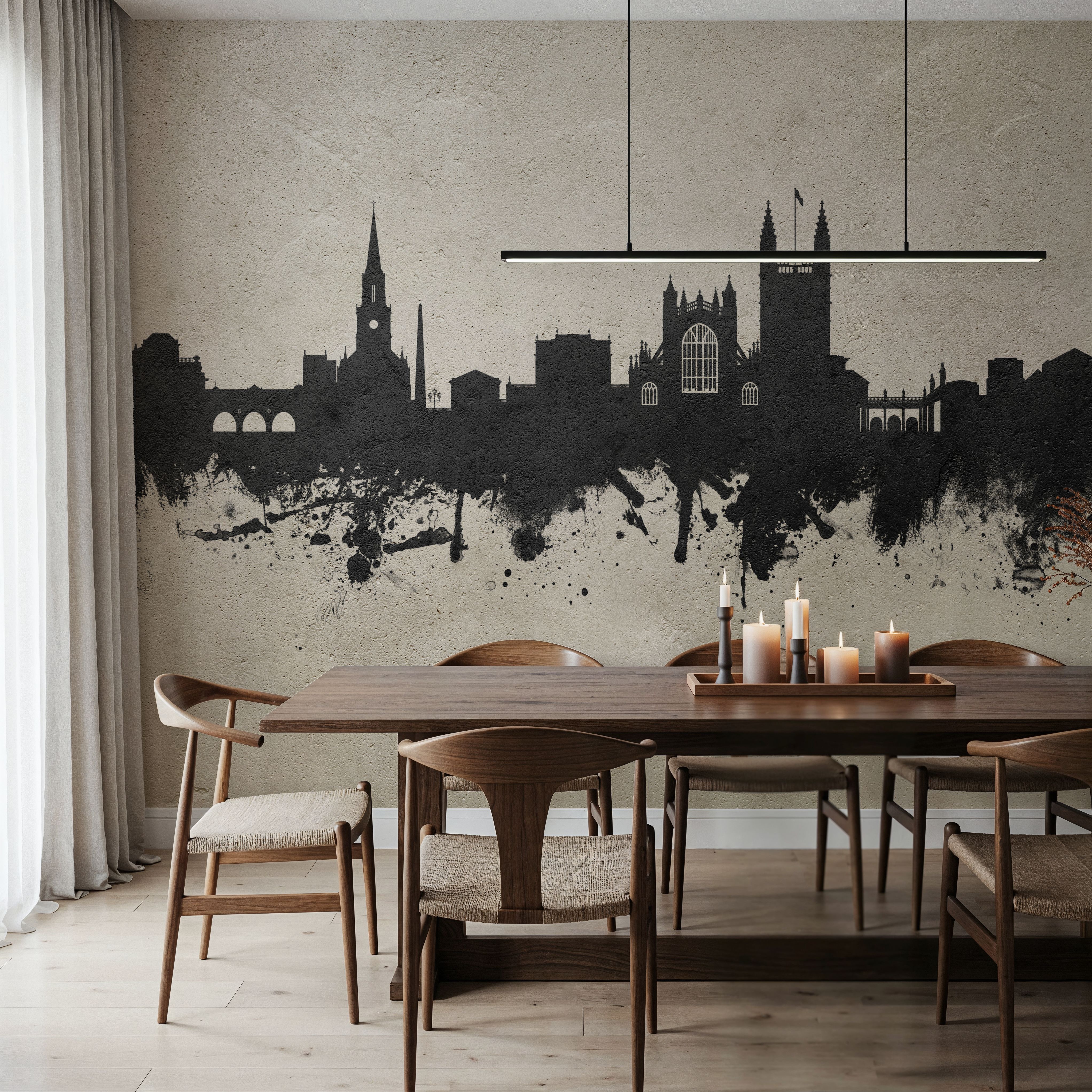 Bath England Skyline Concrete