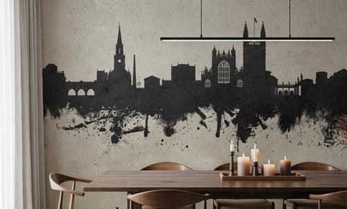 Bath England Skyline Concrete