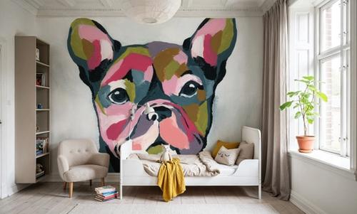 Abstract French Bulldog