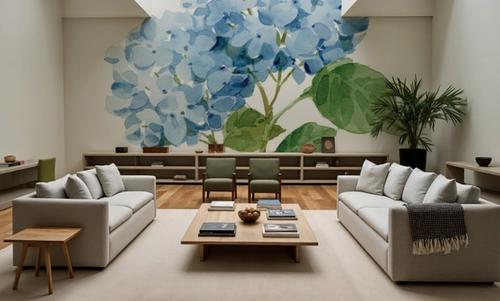 Blue Hydrangea I