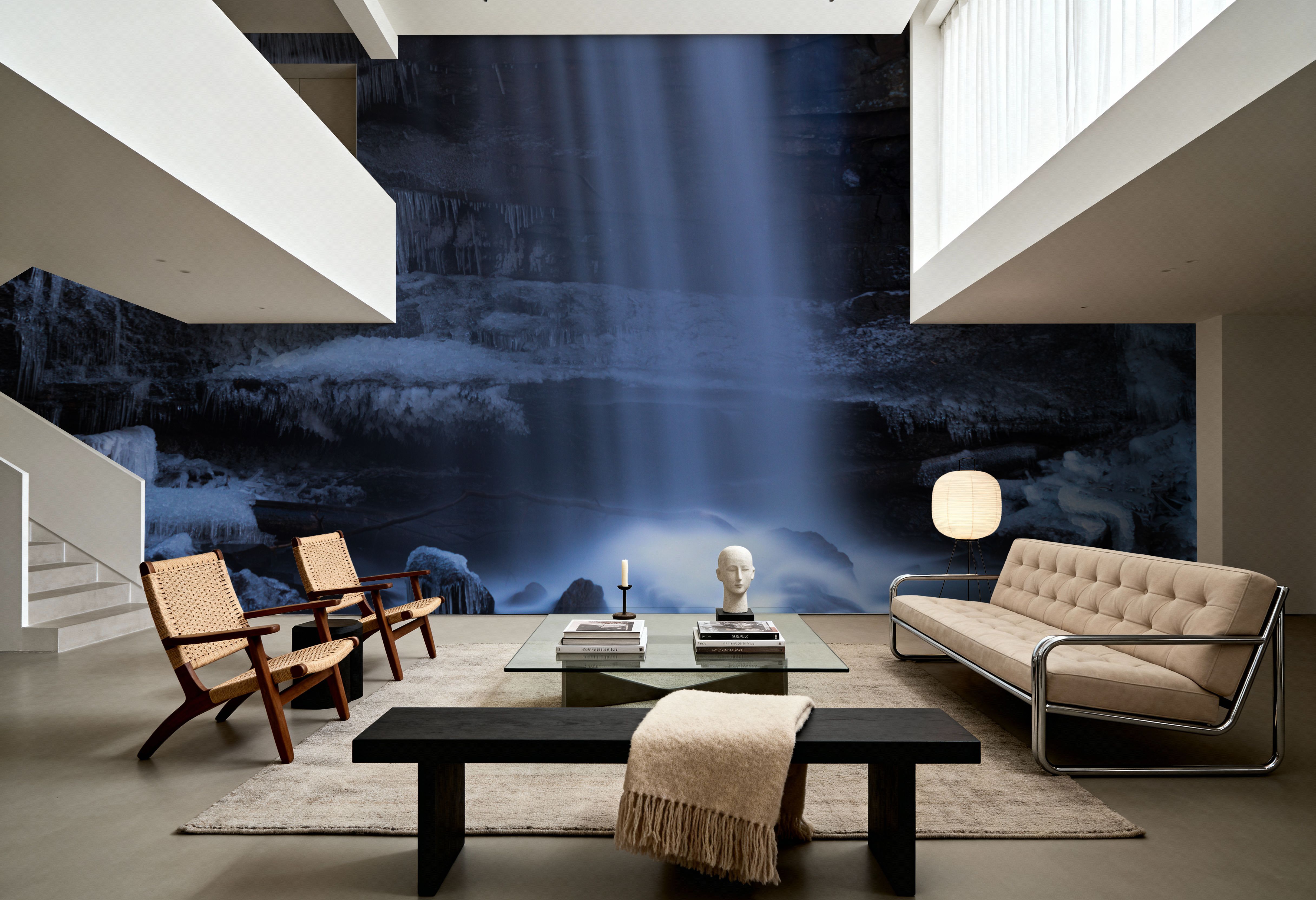 Frozen Cascade, Wallpaper