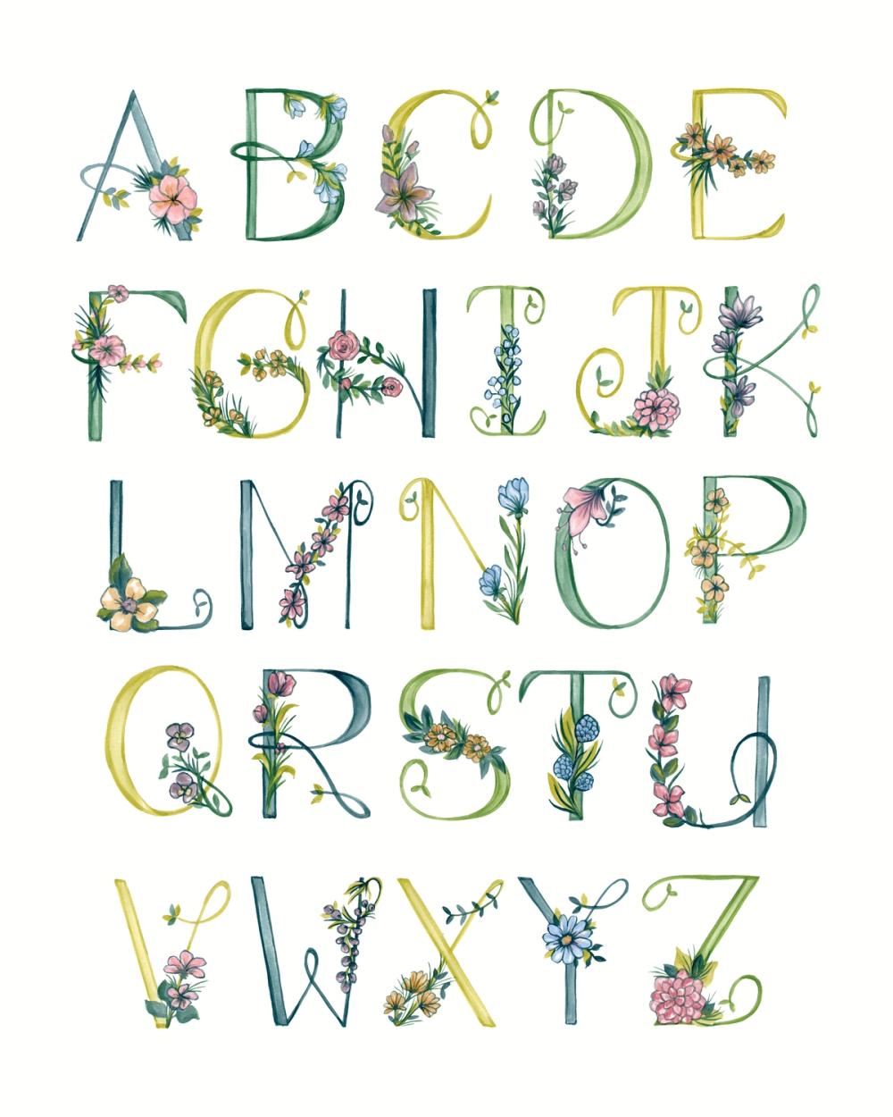 Spring Alphabet