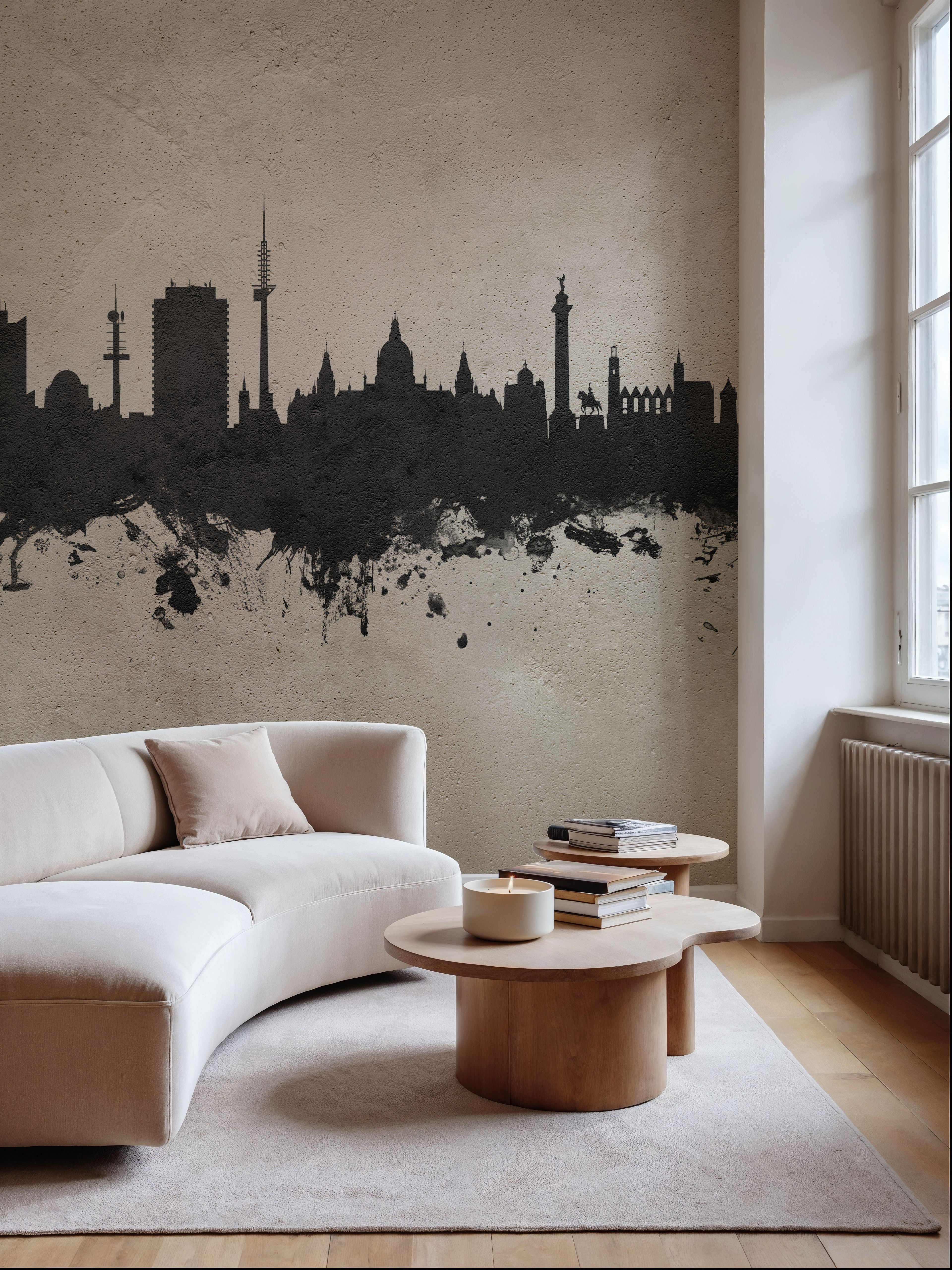 Hannover Germany Skyline Concrete